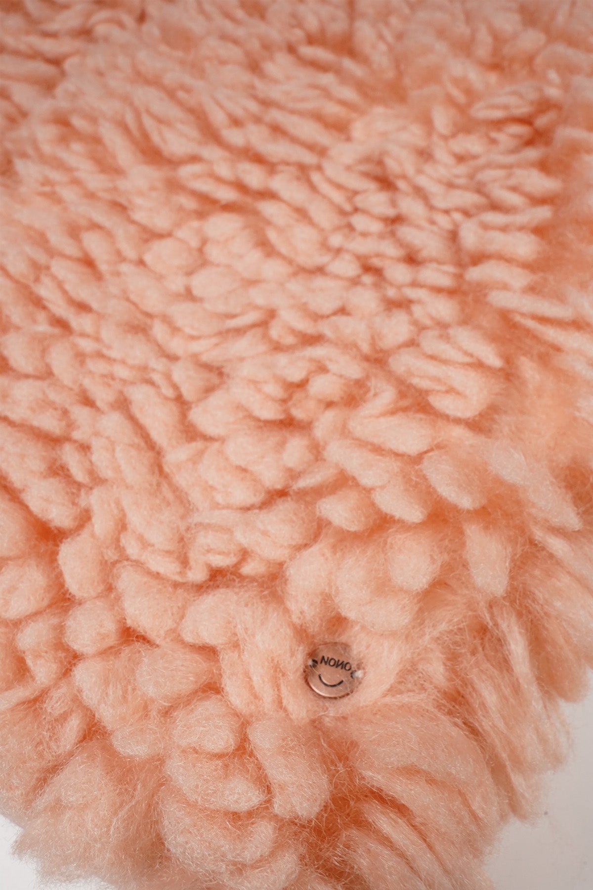 NoNo Katya Fluffy Reversible Gilet Blush