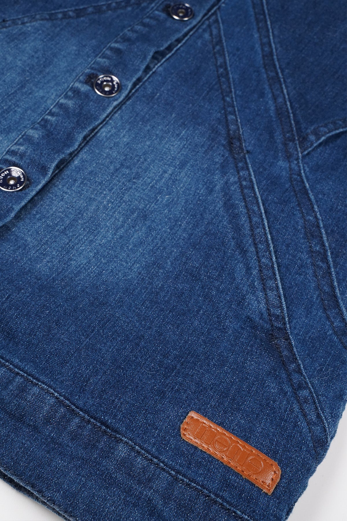 NoNo Dory Blue Denim Gilet Navy