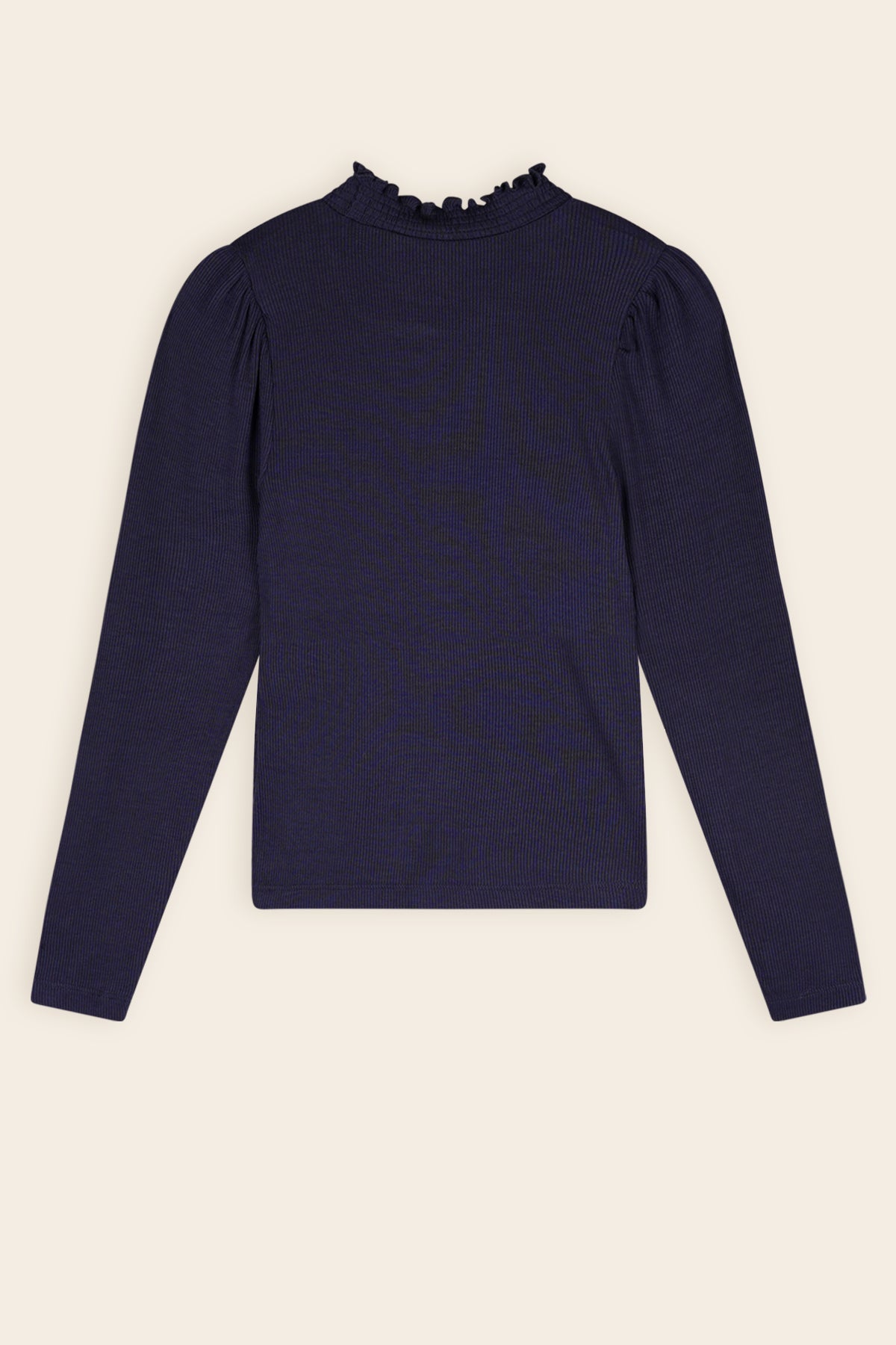 NoNo Koss Rib Jersey Tshirt Navy