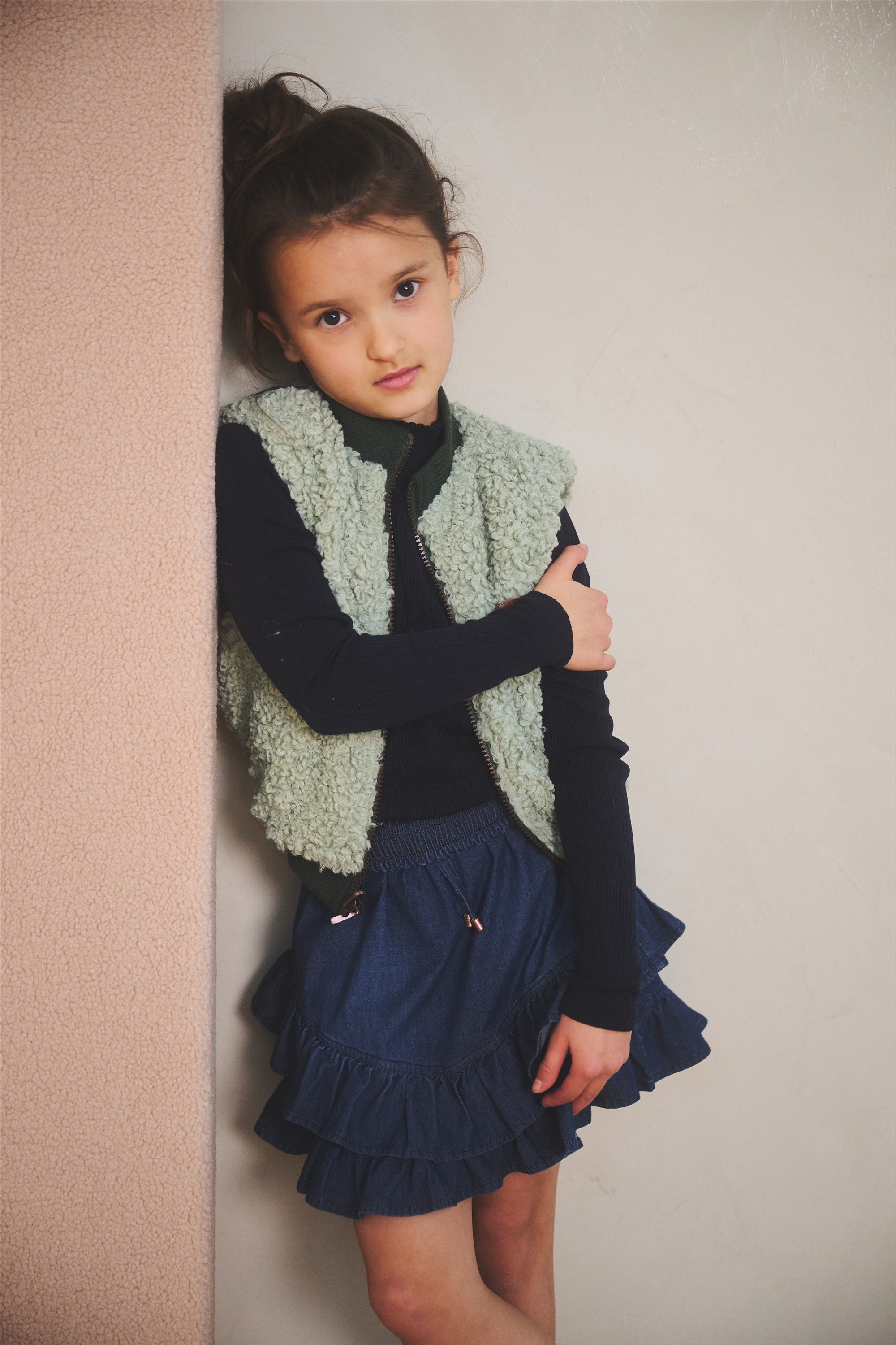 NoNo Koss Rib Jersey Tshirt Navy