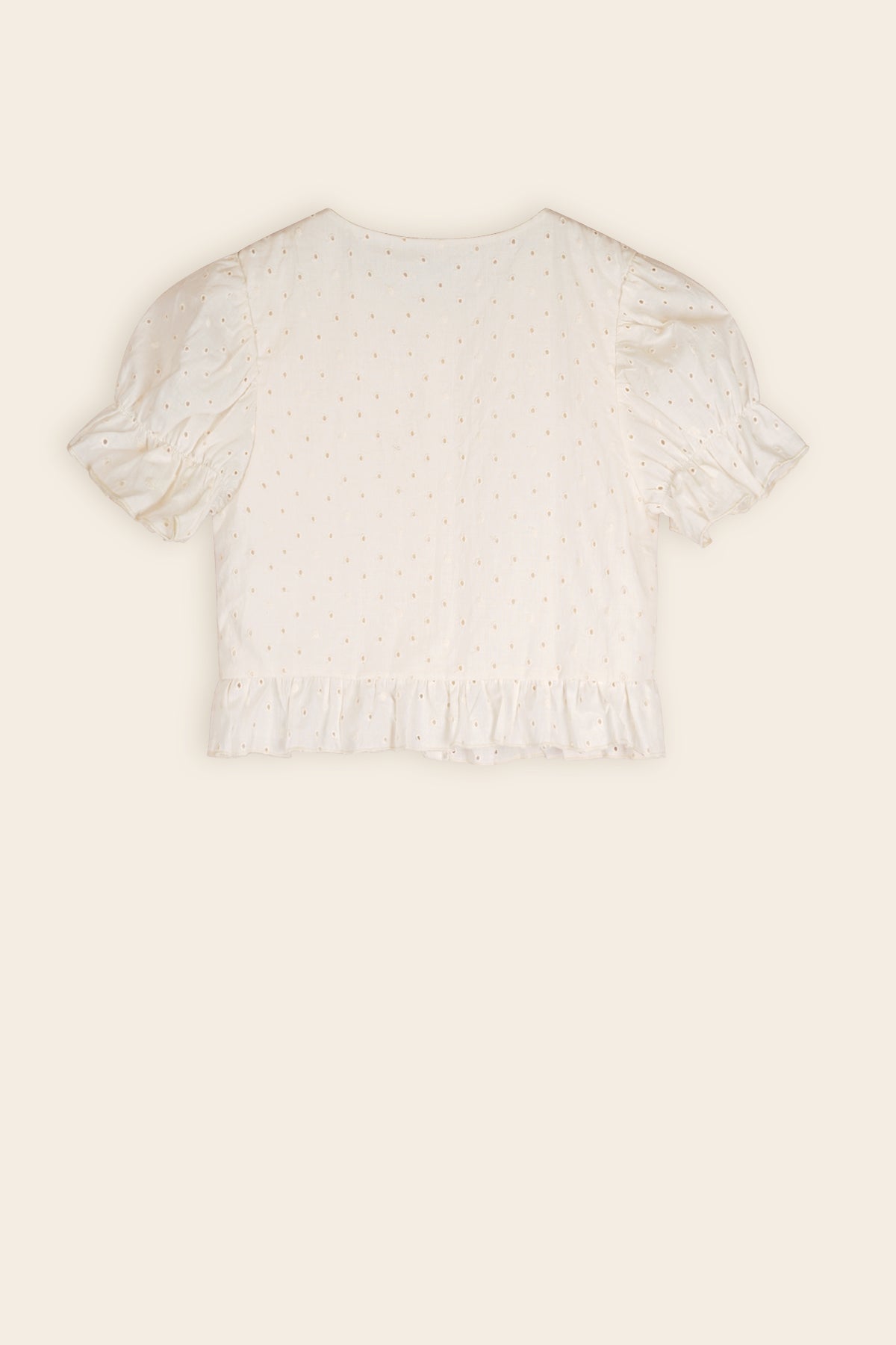 NoNo Tylia Blouse Ivoor