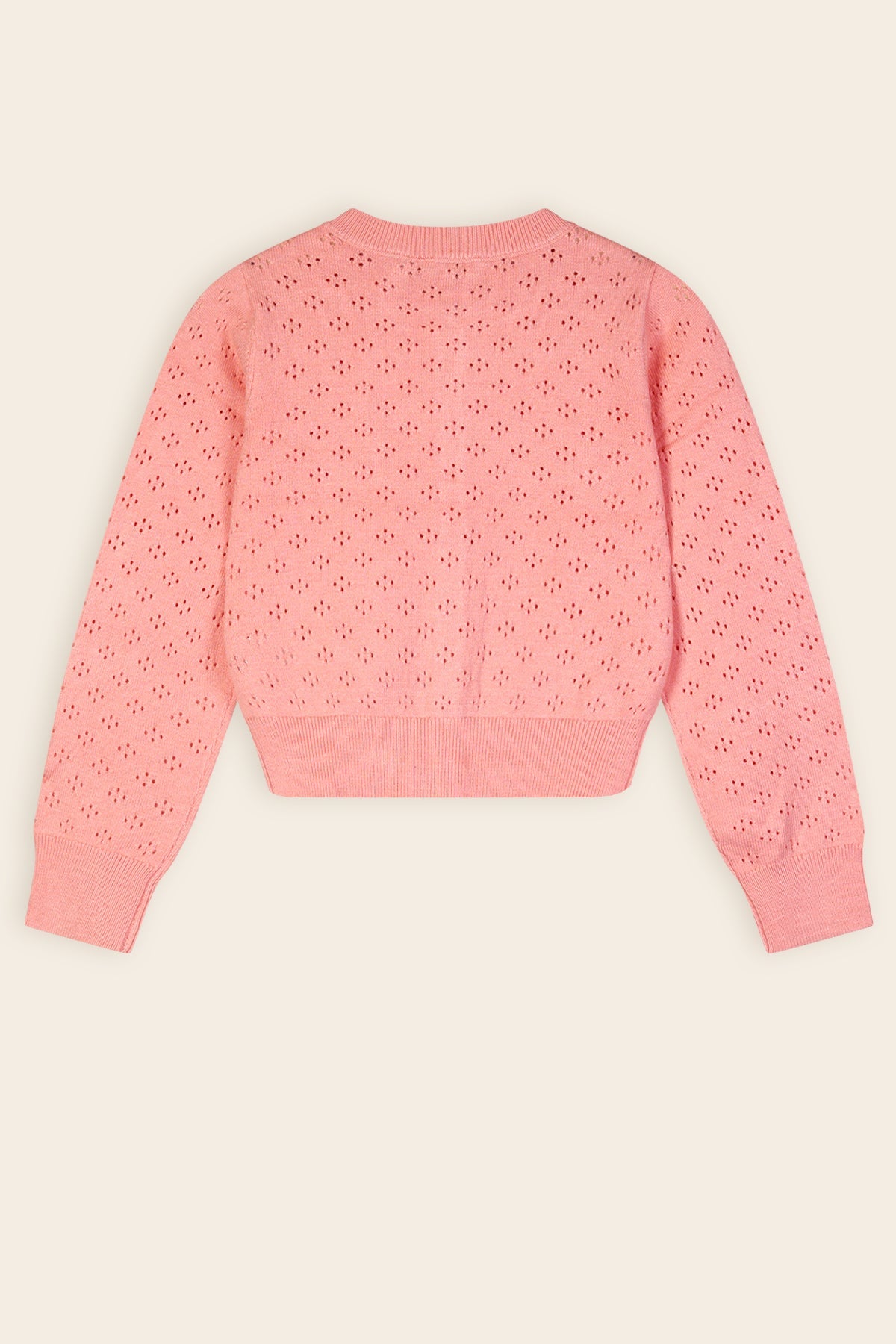 NoNo Alia Ajour Vest Rose