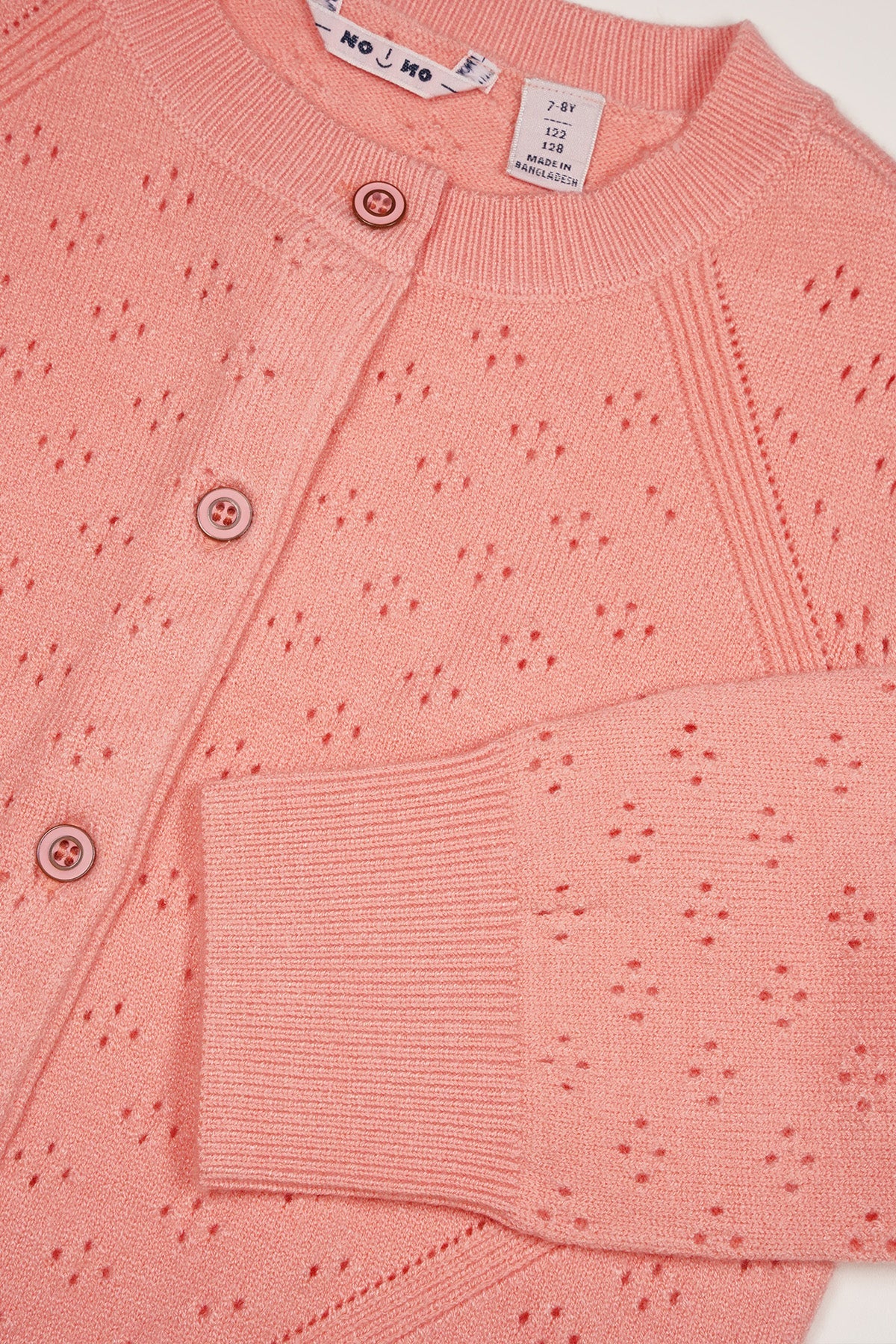 NoNo Alia Ajour Vest Rose