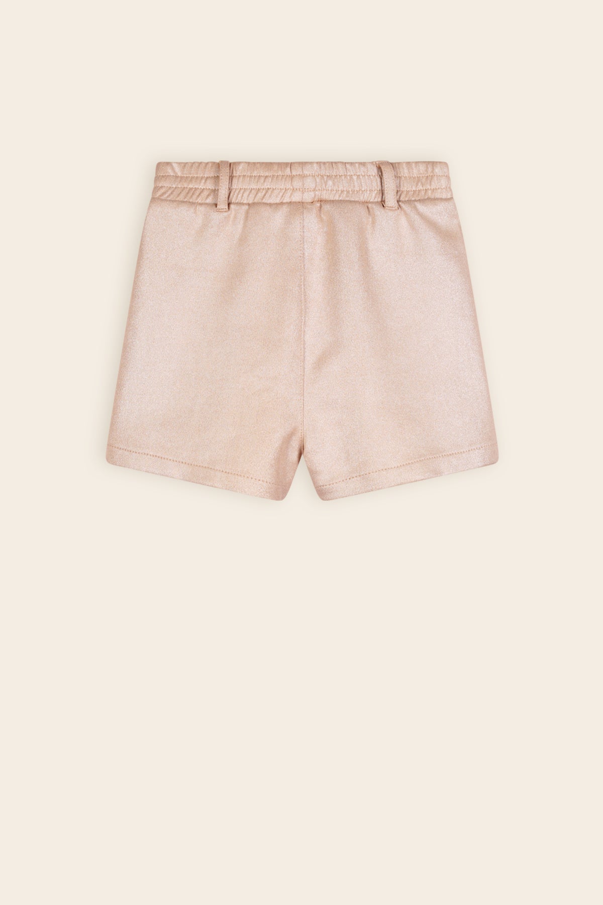 NoNo Sella Suede Skort Licht Goud