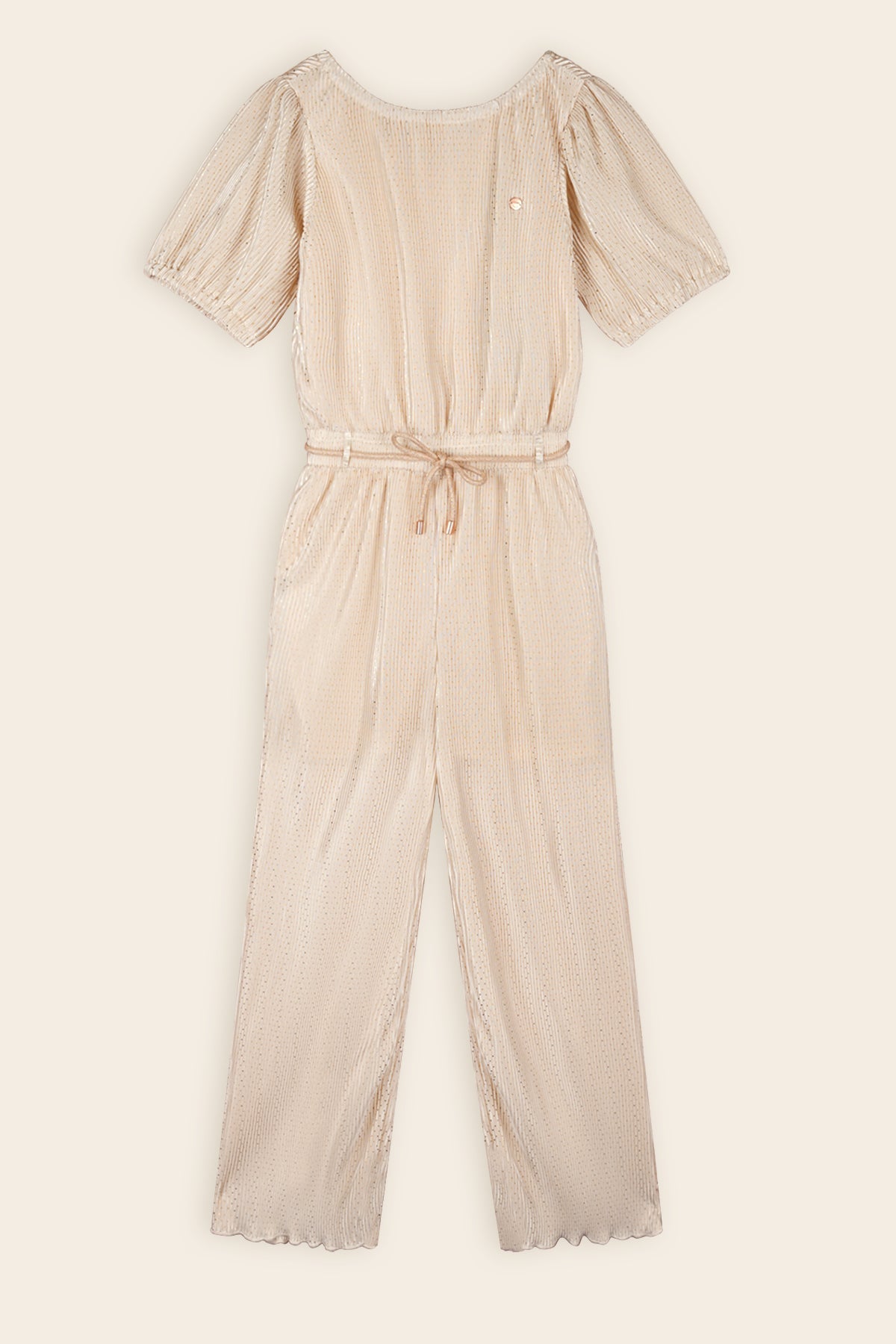 NoNo Sulai Jumpsuit Licht Goud