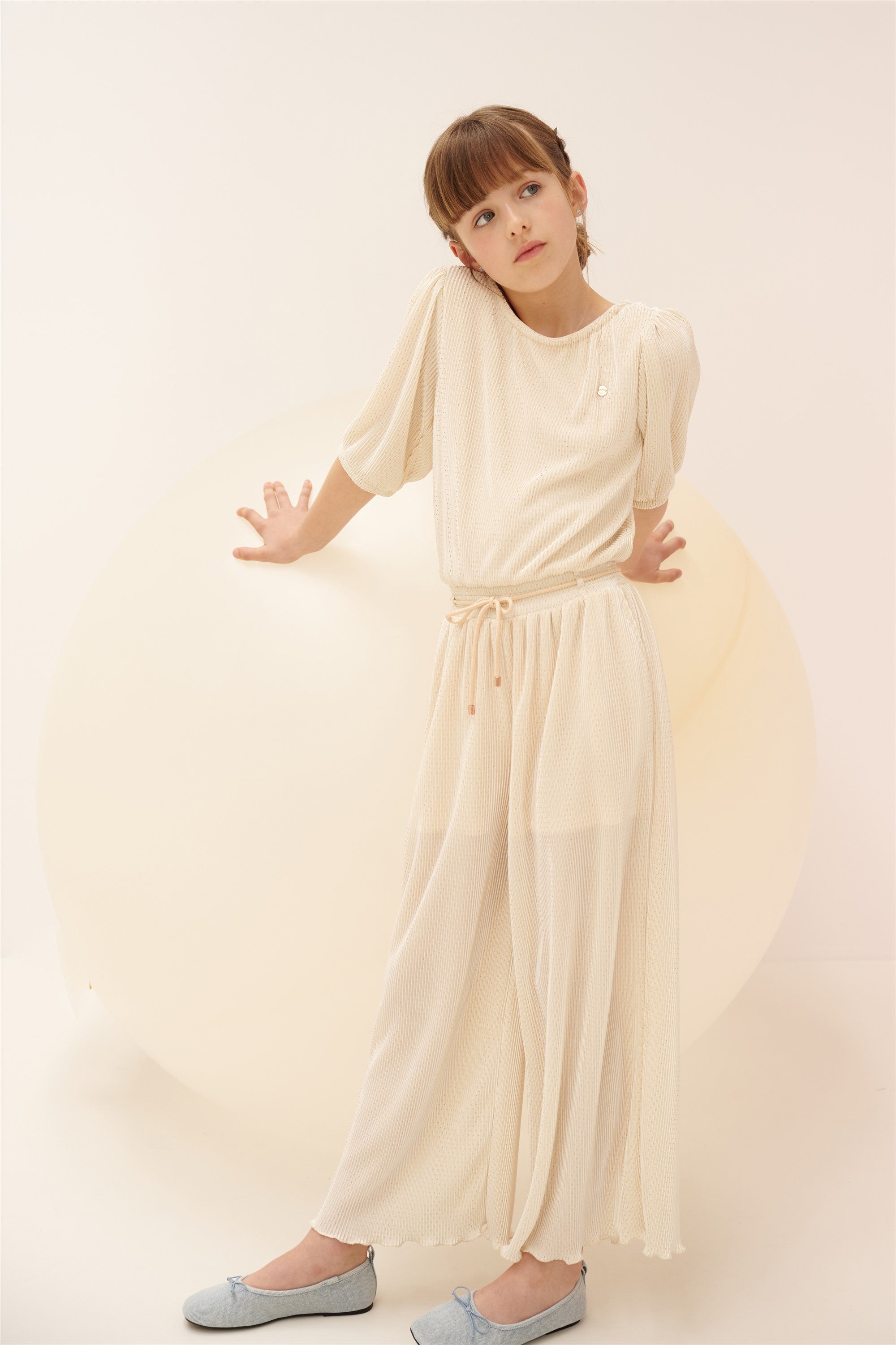 NoNo Sulai Jumpsuit Light Gold