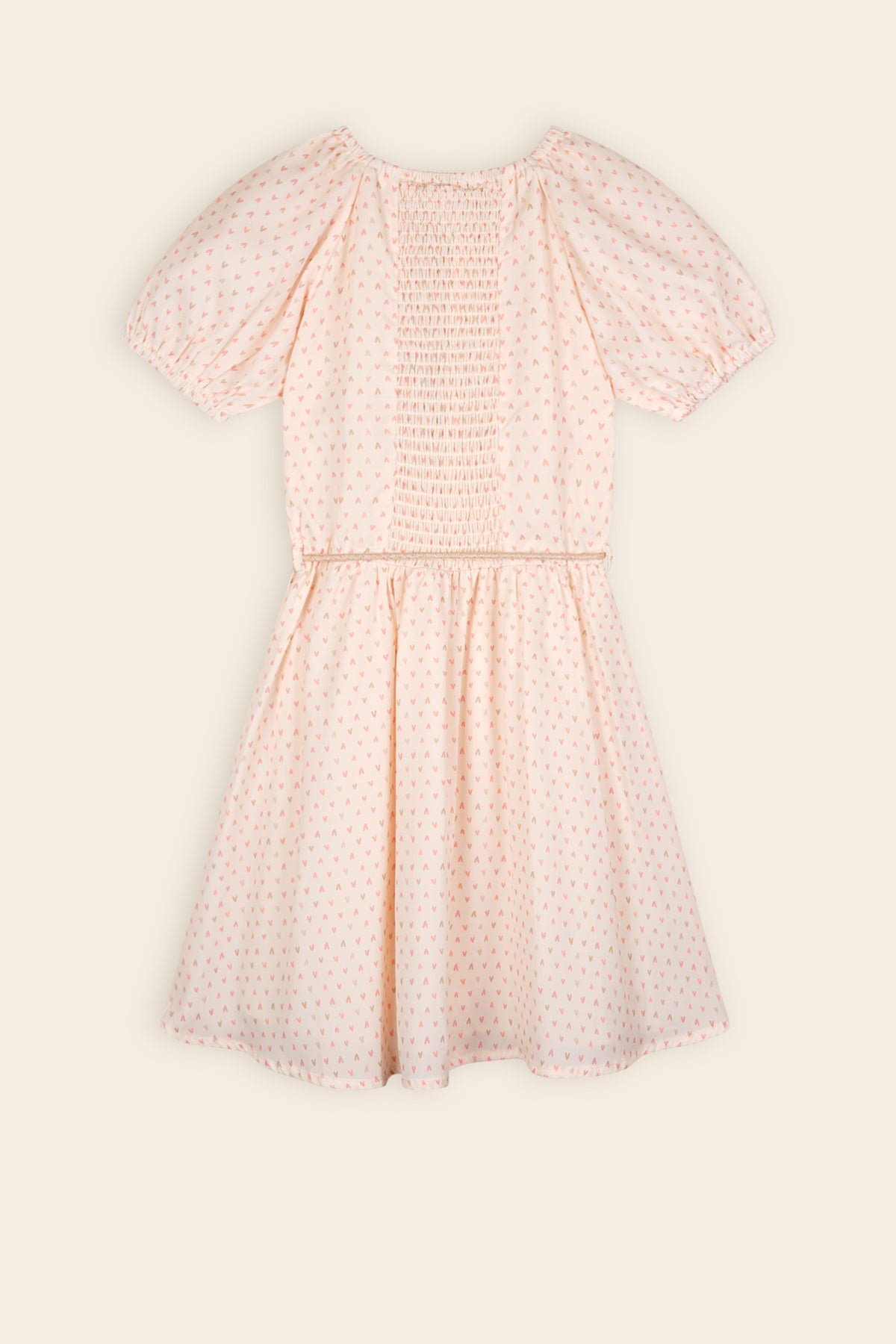 NoNo Moas Hearts Kleid Elfenbein