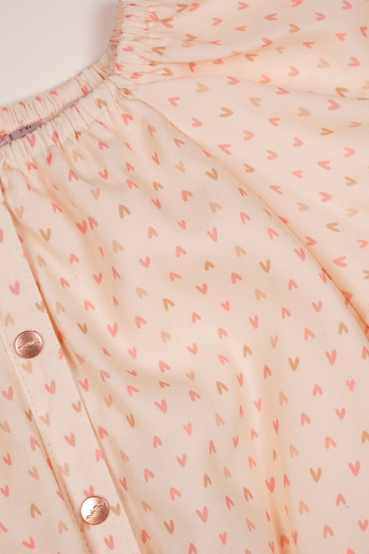 NoNo Moas Hearts Kleid Elfenbein