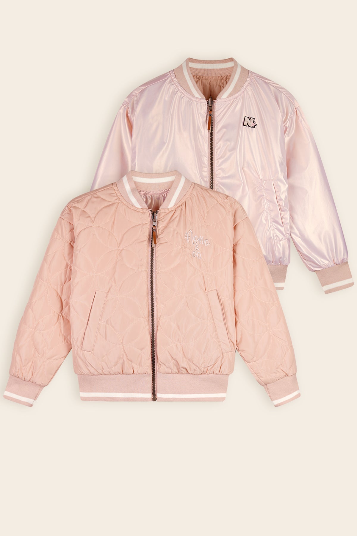 NoNo Dotty Summer Jacket Sand