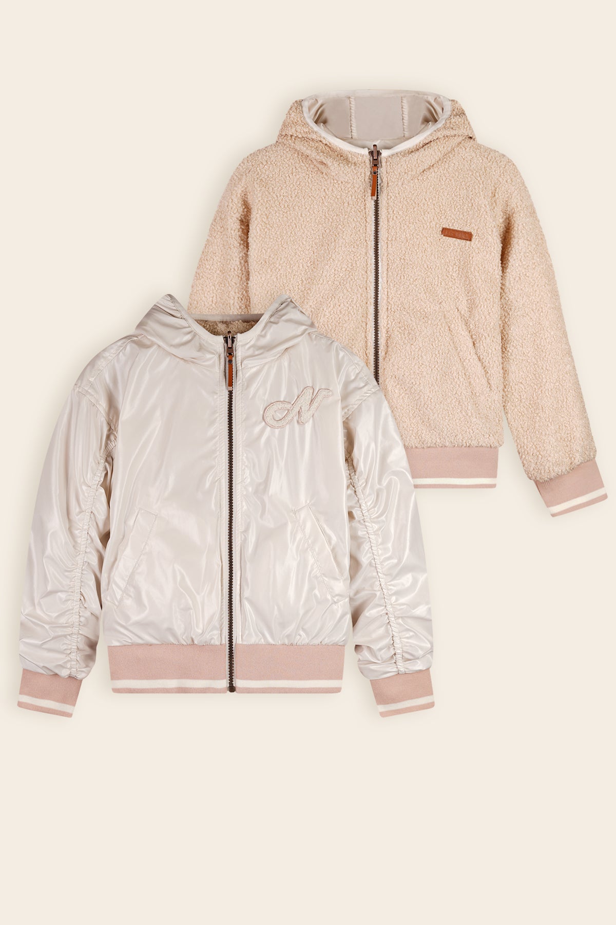 NoNo Beau Summer Coat Ivory