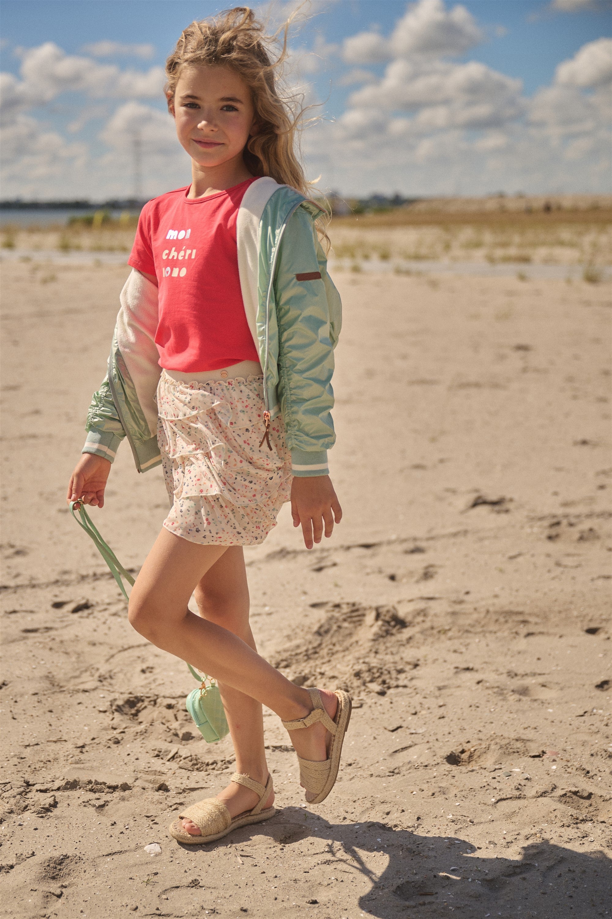 NoNo Beau Zomerjas Mint Groen