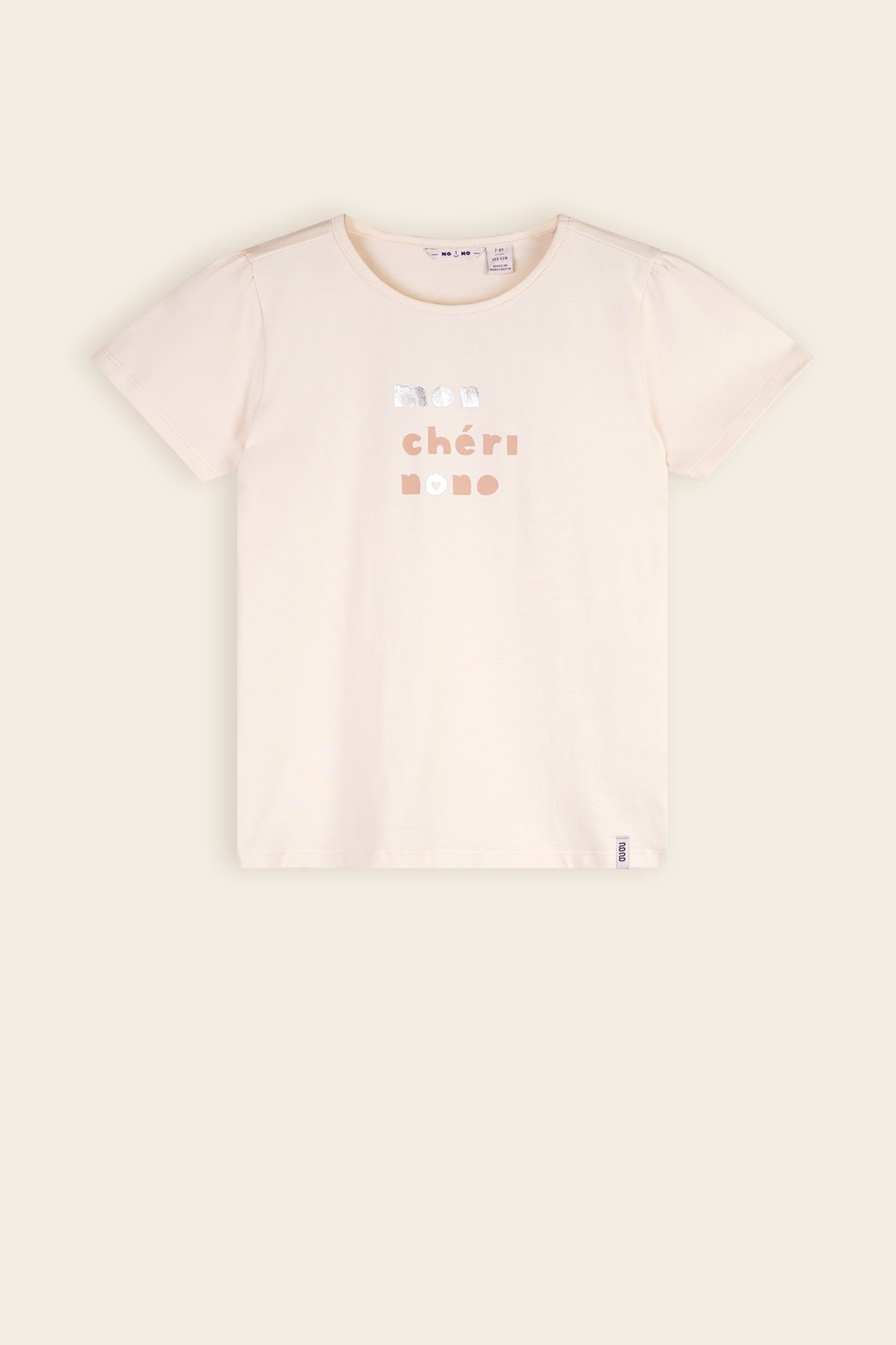 NoNo Kandy Tshirt Ivoor