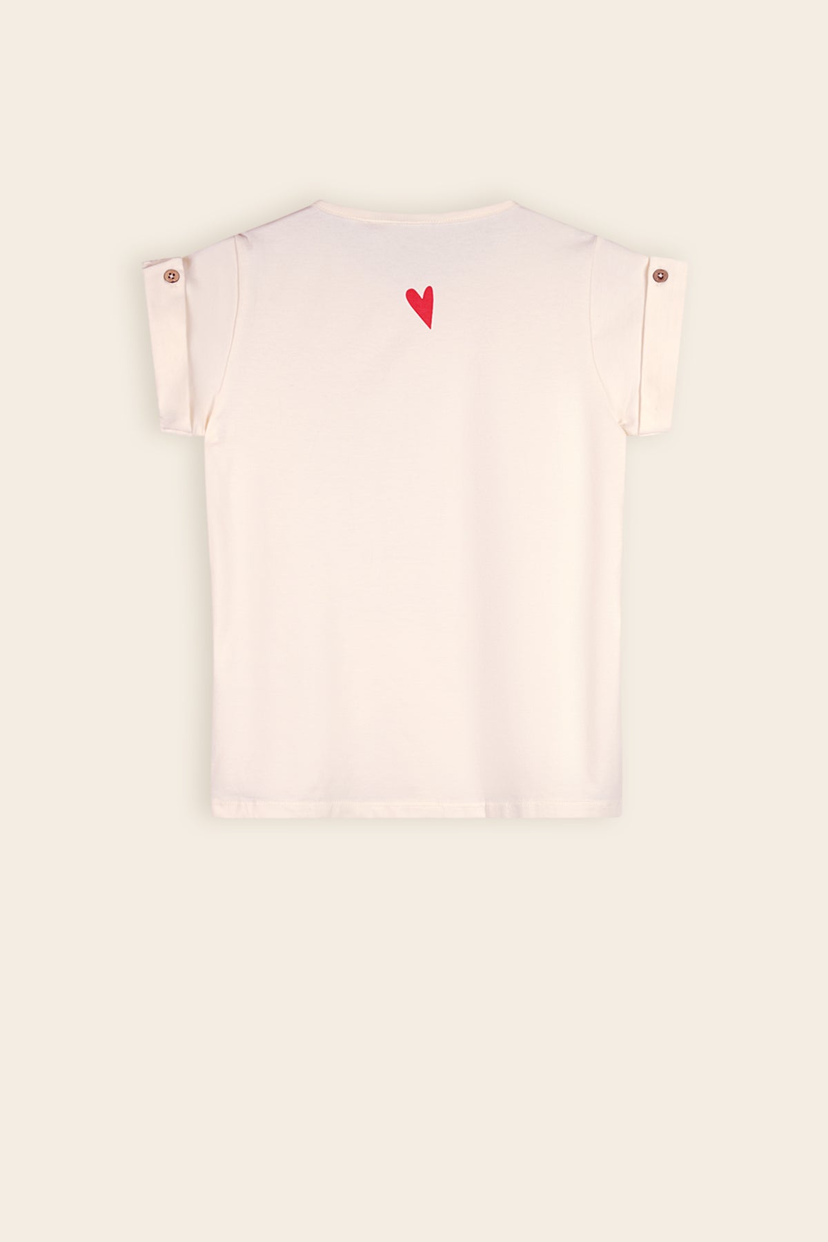 NoNo Kiki Tshirt Ivoor