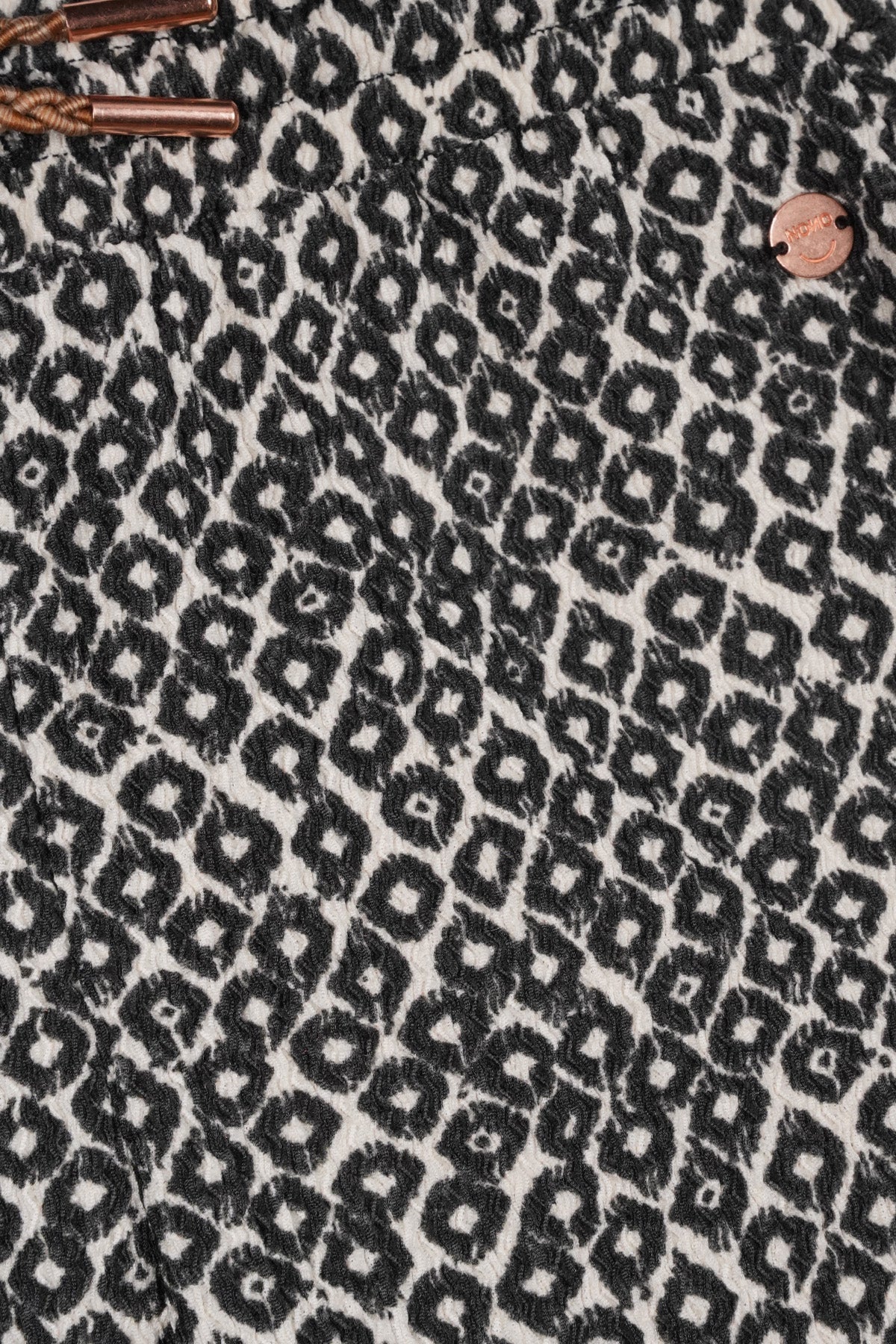 NoNo Sady Flared Broek Zwart/Wit