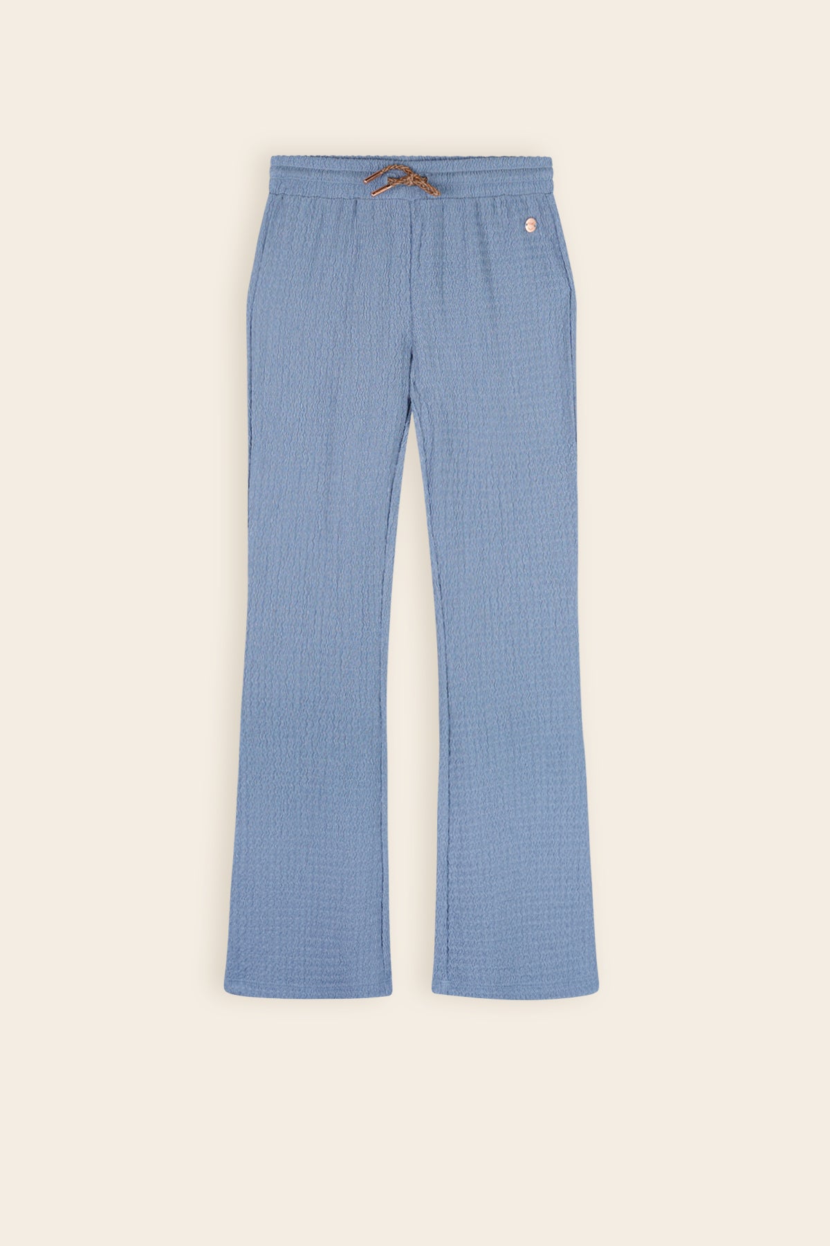 NoNo Sady Schlaghose Denim Blau