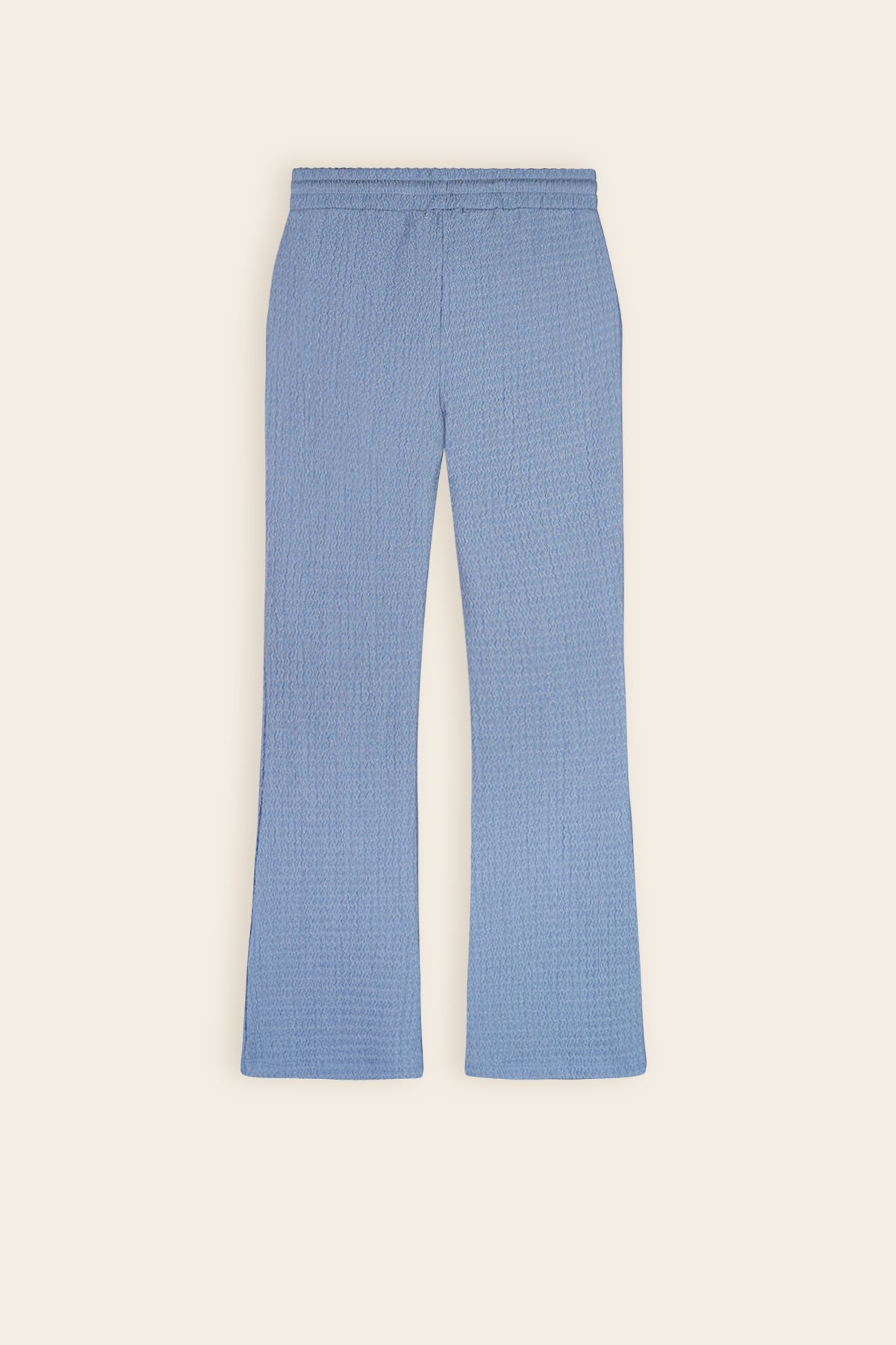 NoNo Sady Flared Broek Denim Blauw