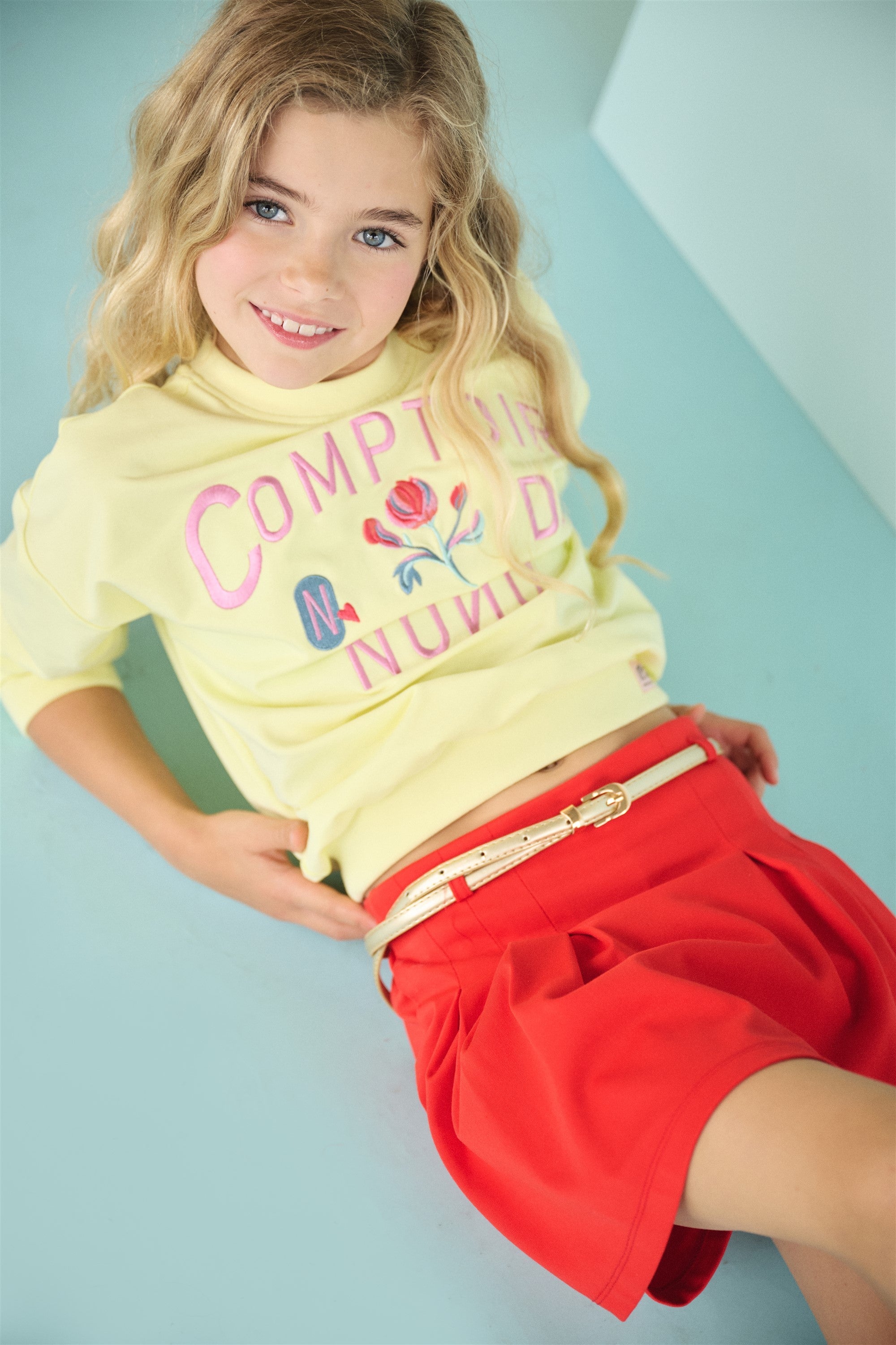 NoNo Sella Skort Rood