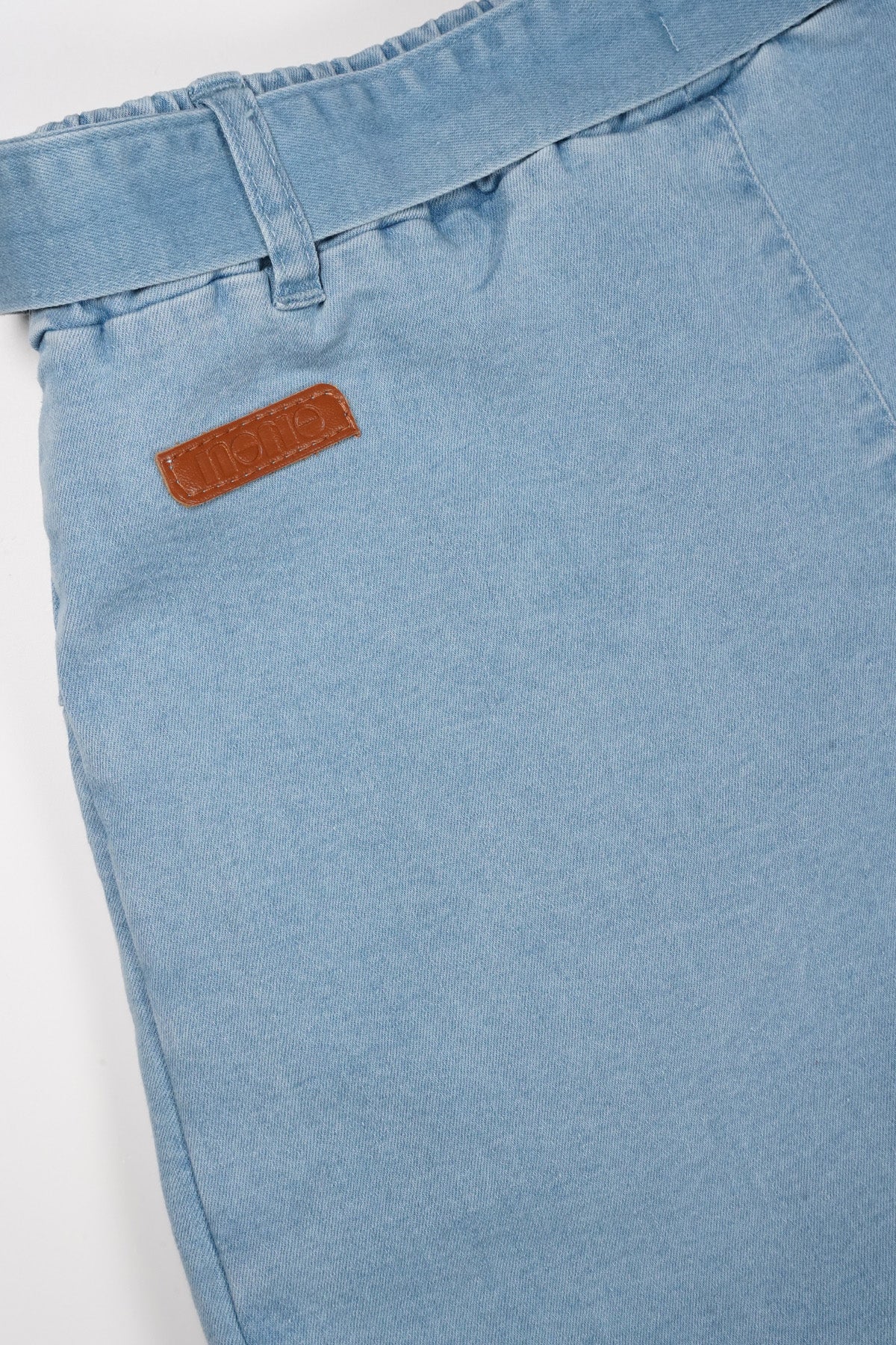NoNo Sella Skort Denim Blauw