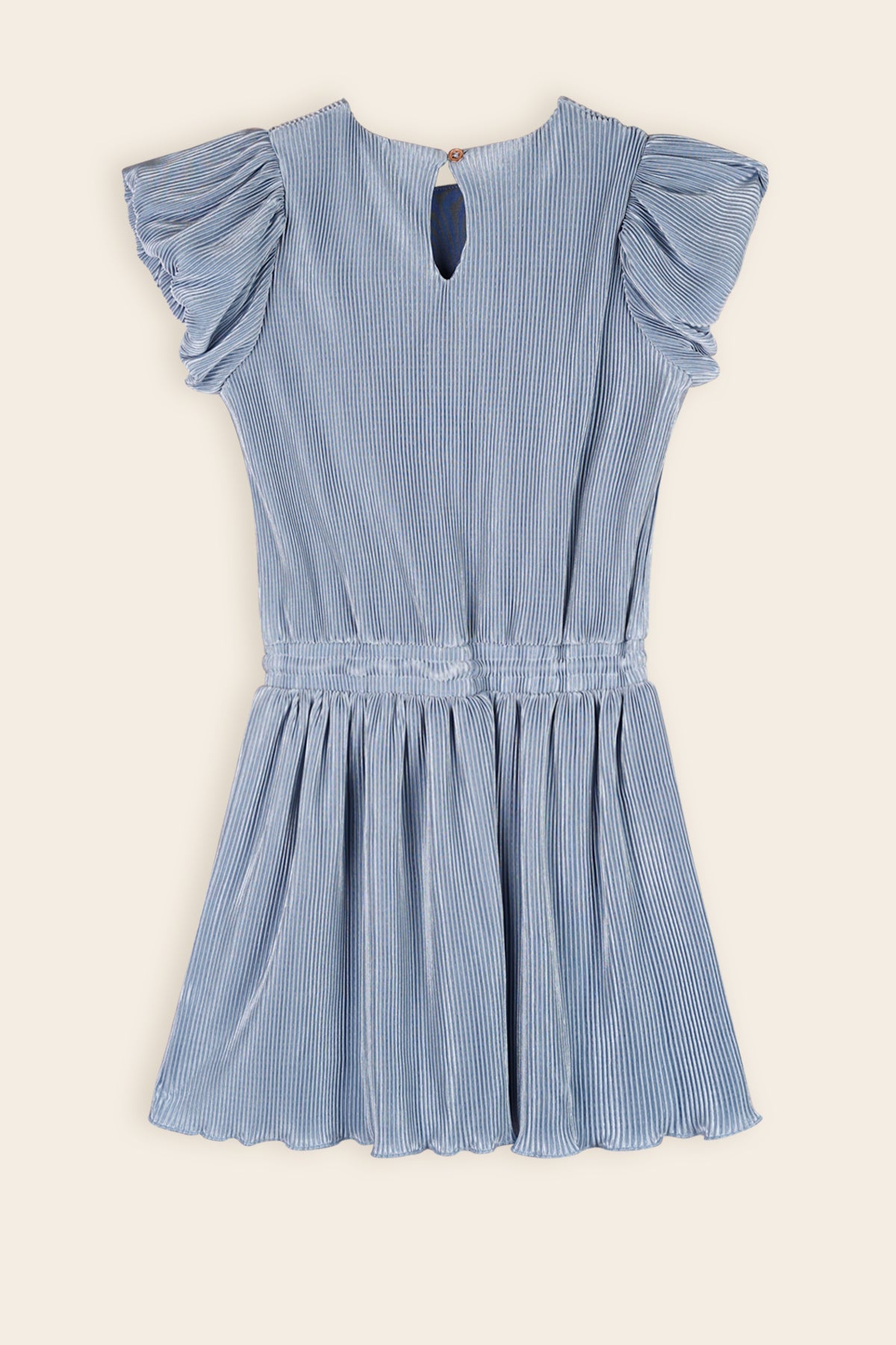 NoNo Miron Kleid Denim Blau