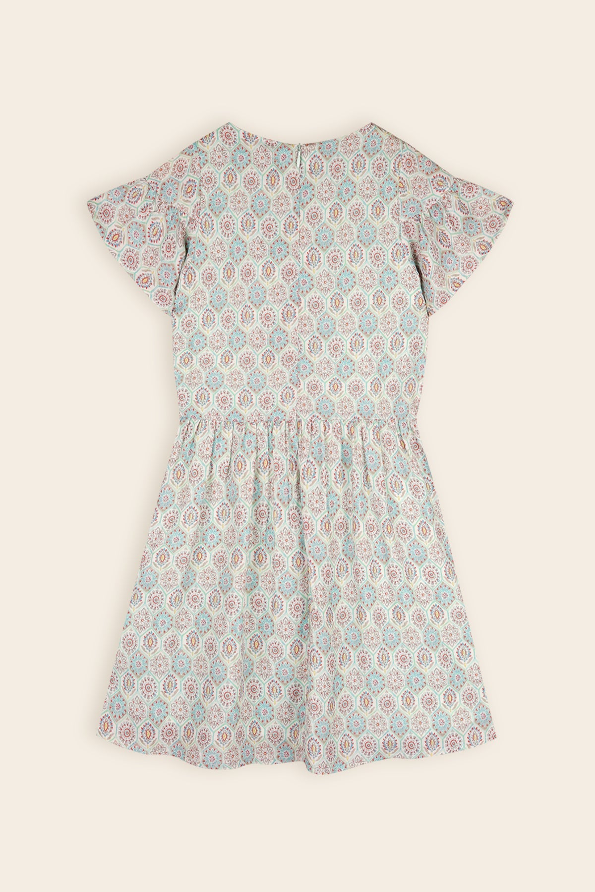 NoNo Merle Jurk Mint Groen