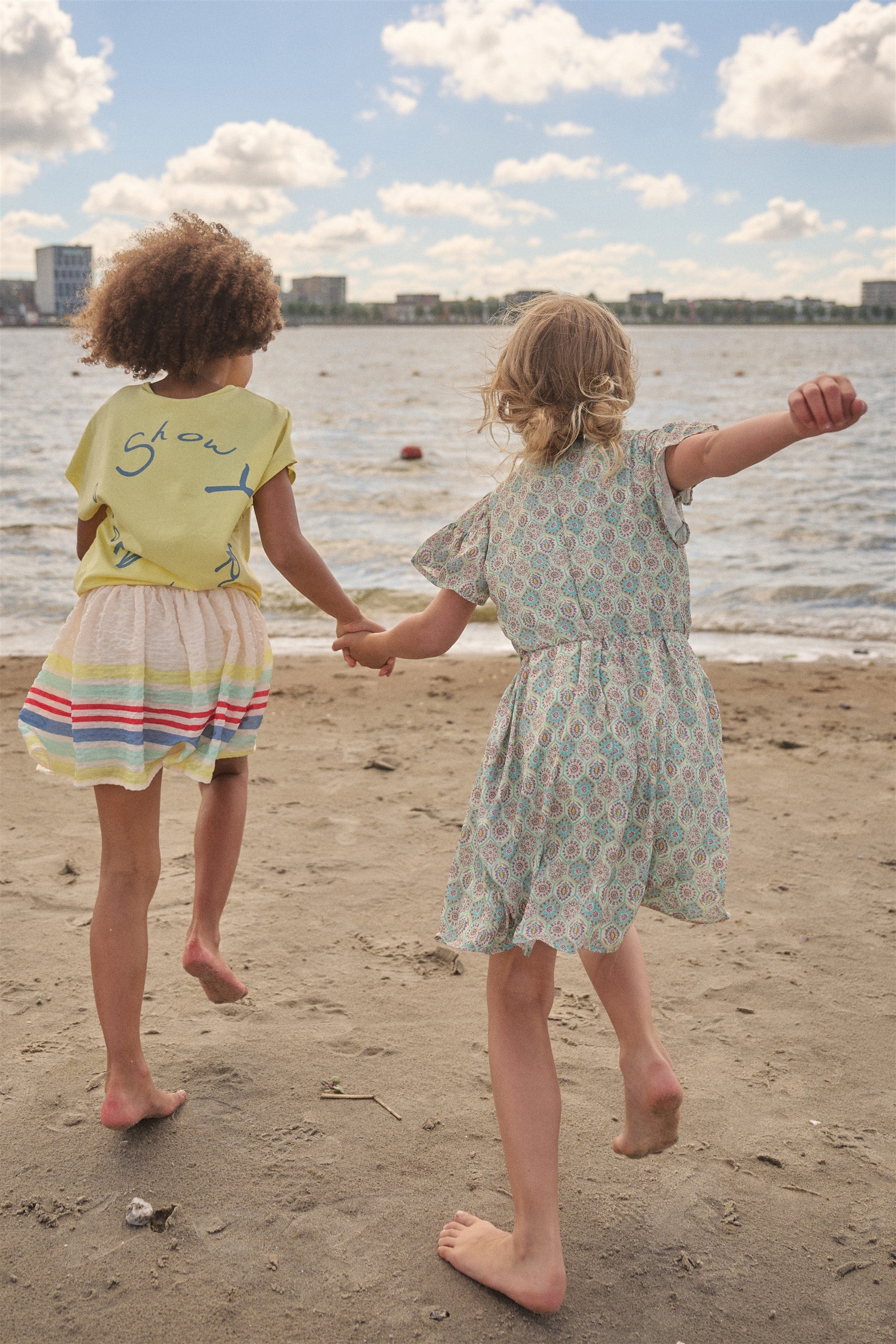 NoNo Merle Jurk Mint Groen