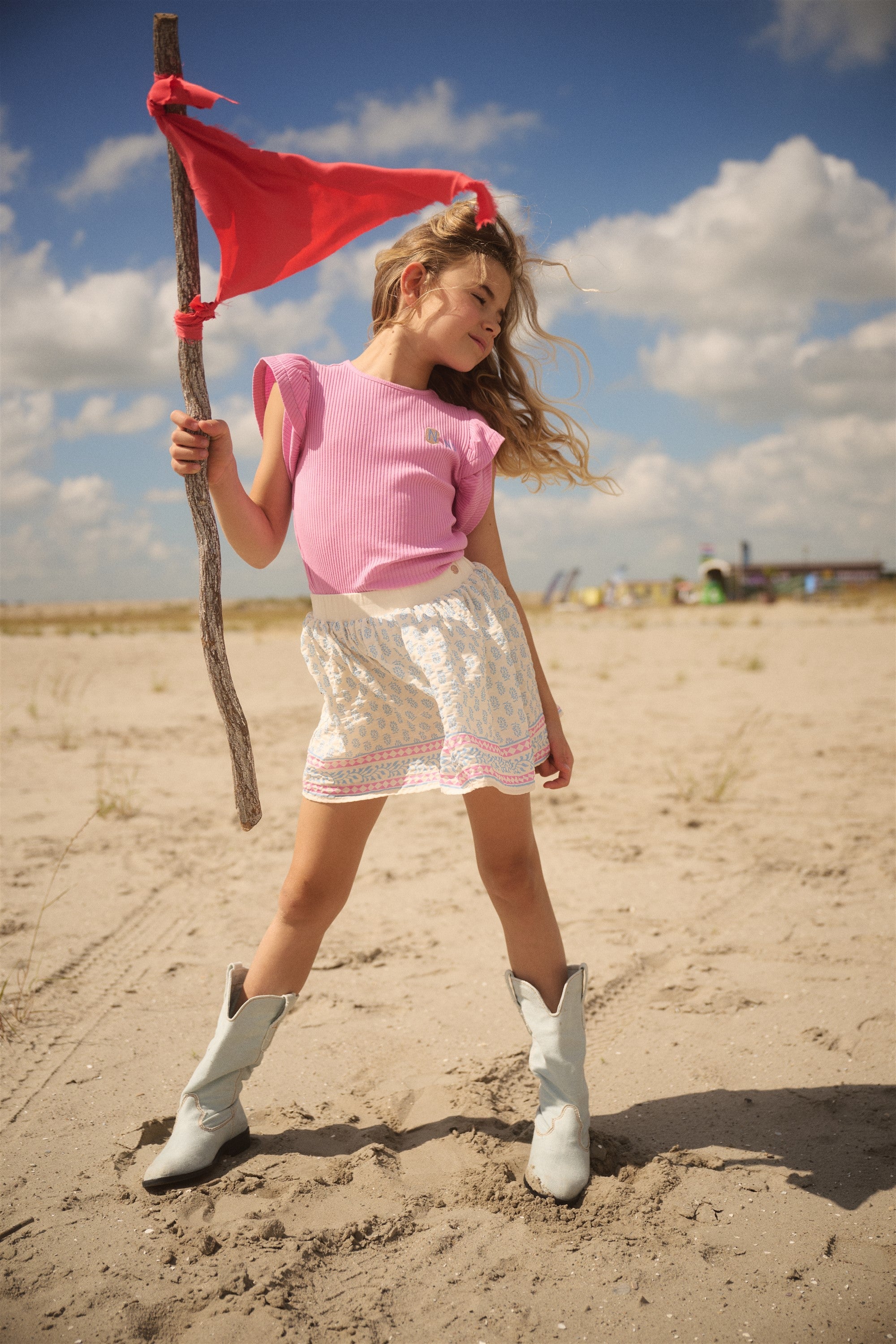 NoNo Norma Rok Pearled Ivory