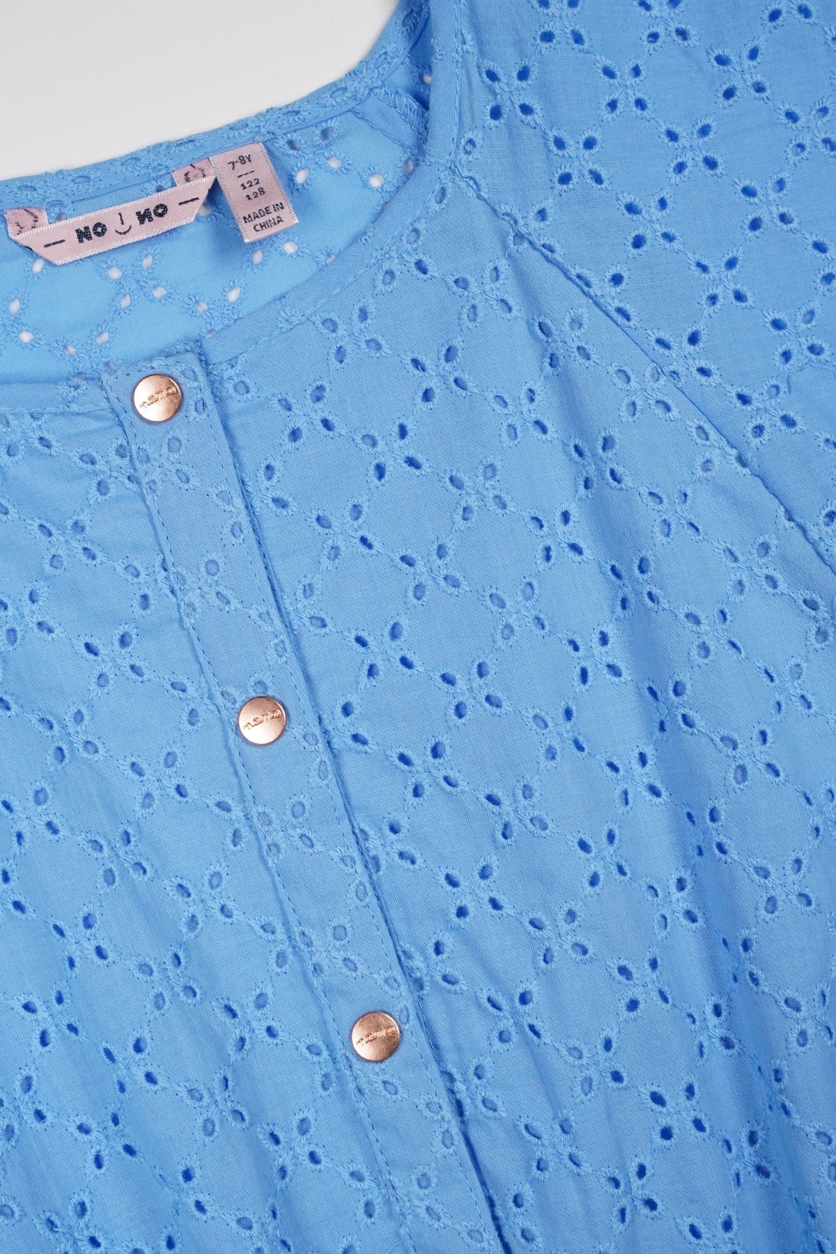 NoNo Siggy Jurk Blauw