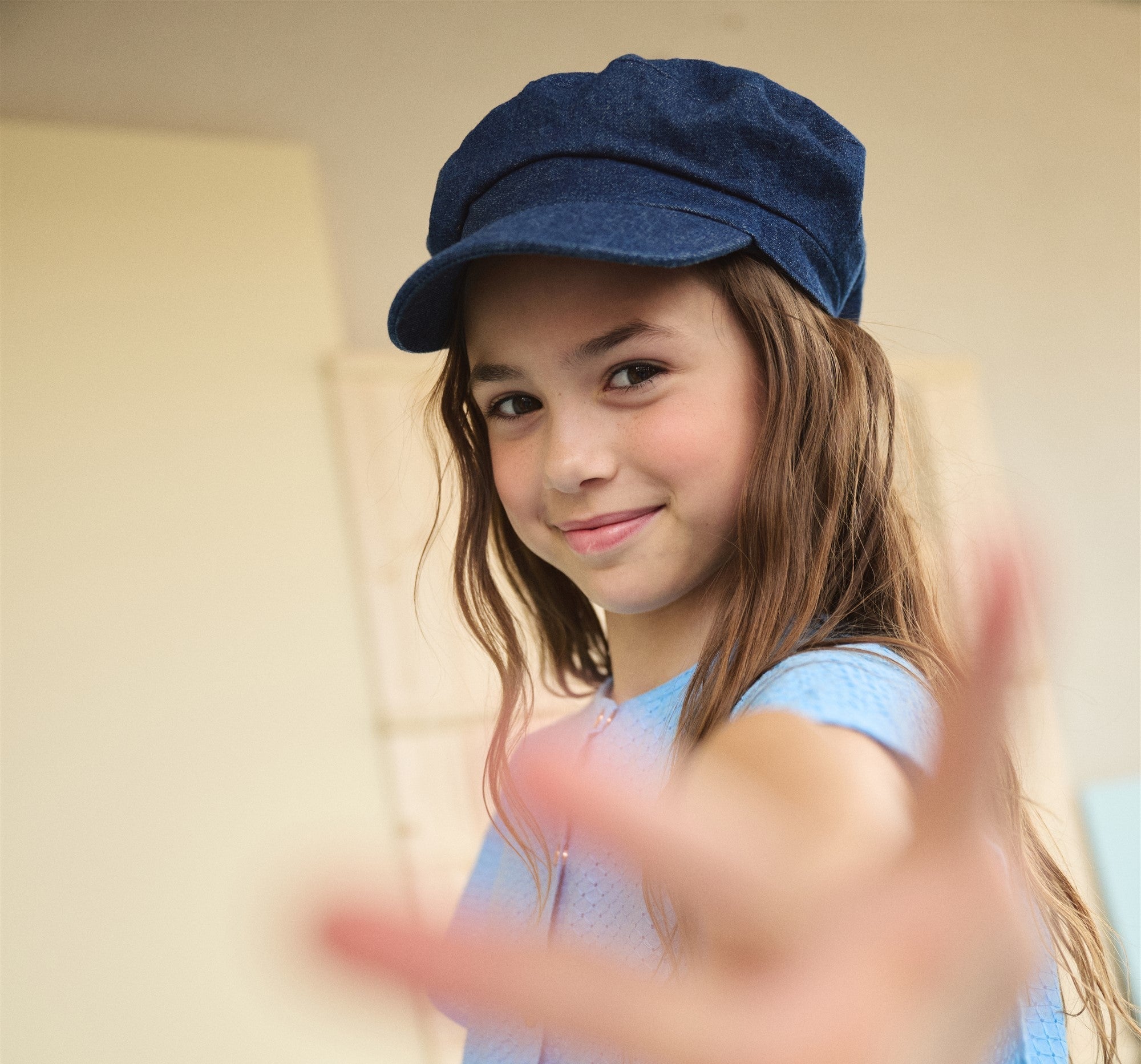 NoNo Siggy Jurk Blauw