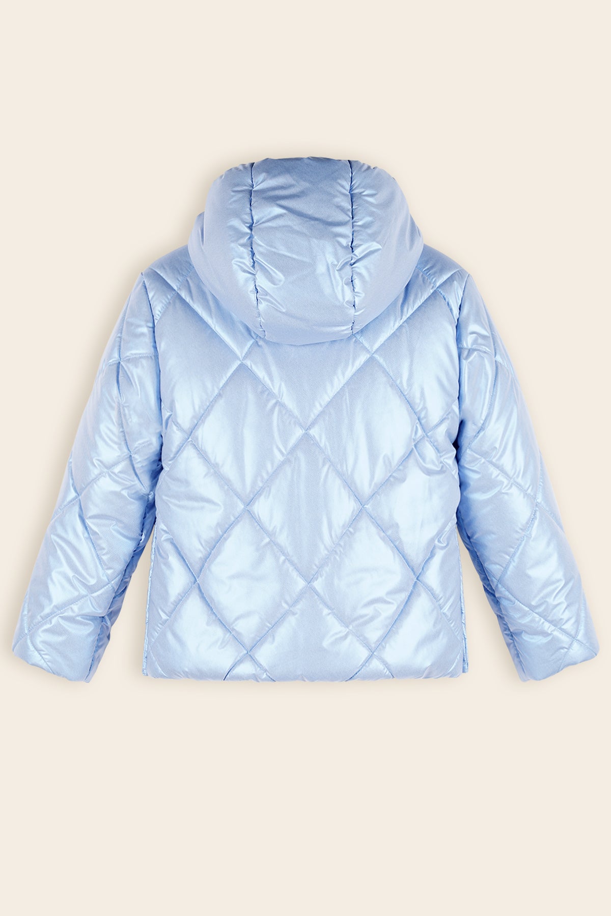 NoNo Button Winterjas Blauw