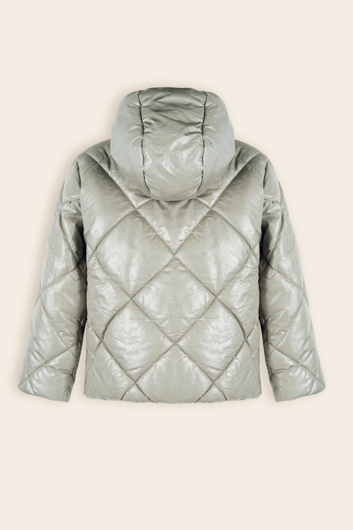 NoNo Button Winterjas Groen