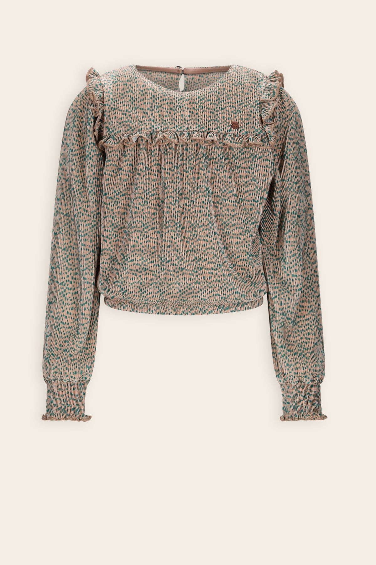 NoNo Tisja Blouse Zand