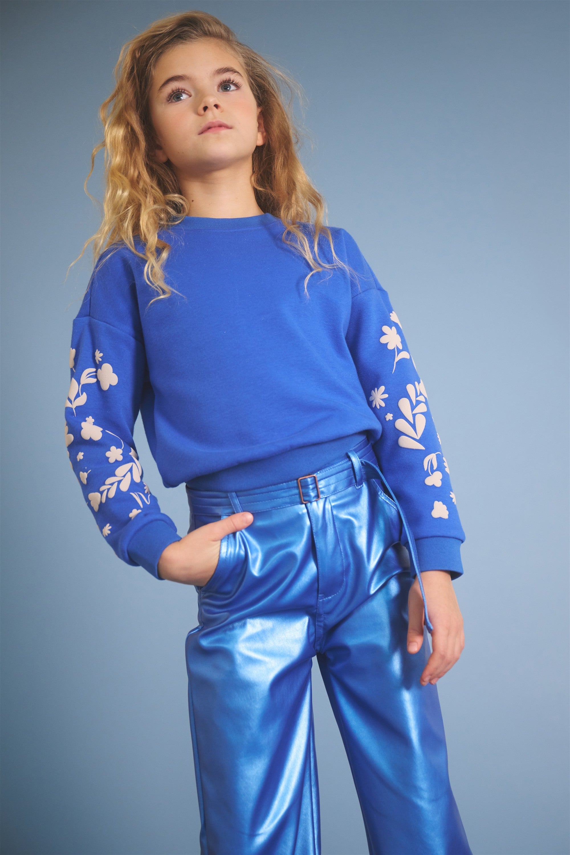 NoNo Konono Sweater Blauw