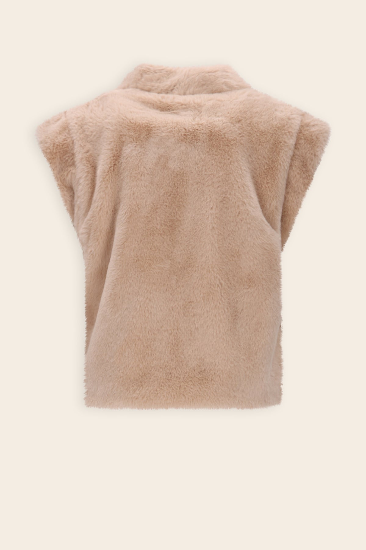 NoNo Kila Fur Gilet Zand