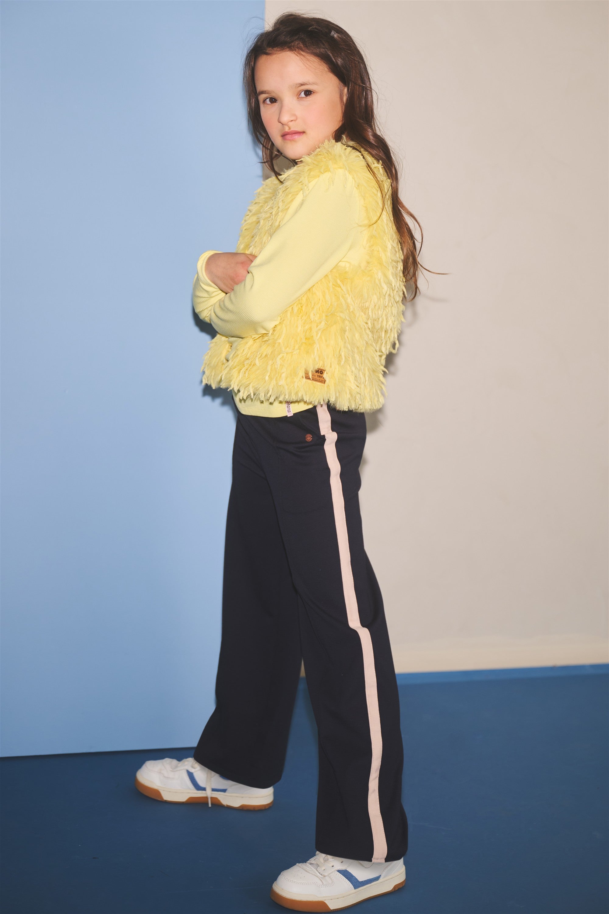 NoNo Sayla Broek Jersey Donkerblauw