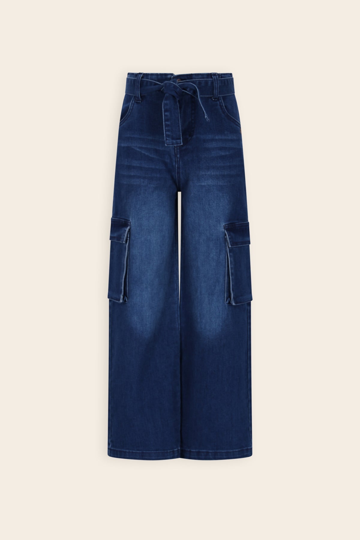 NoNo Saar Denim Cargo Broek Blauw