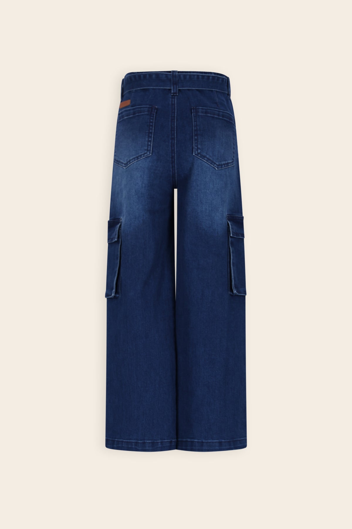 NoNo Saar Denim Cargo Broek Blauw