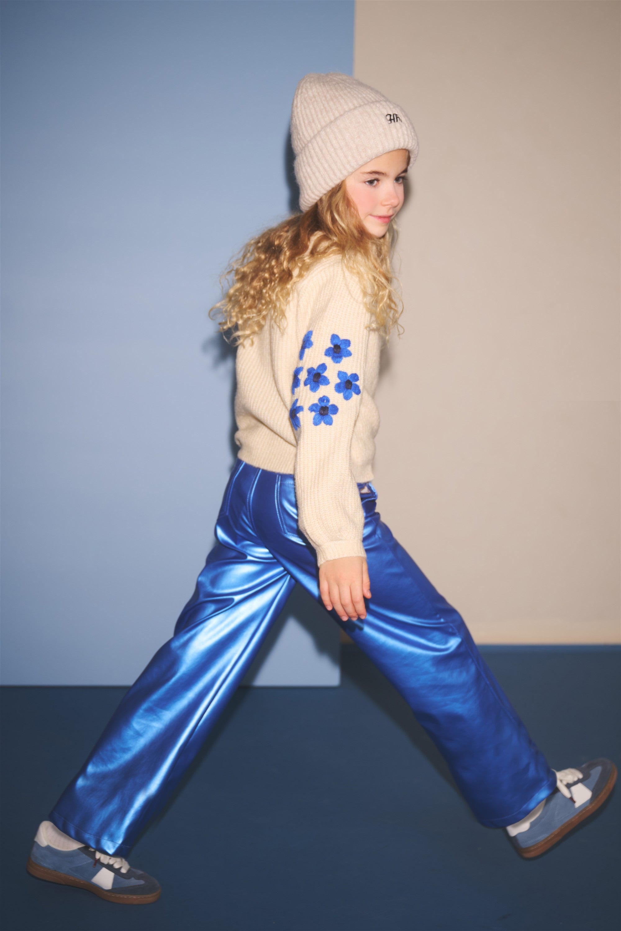 NoNo Simona Broek Blauw