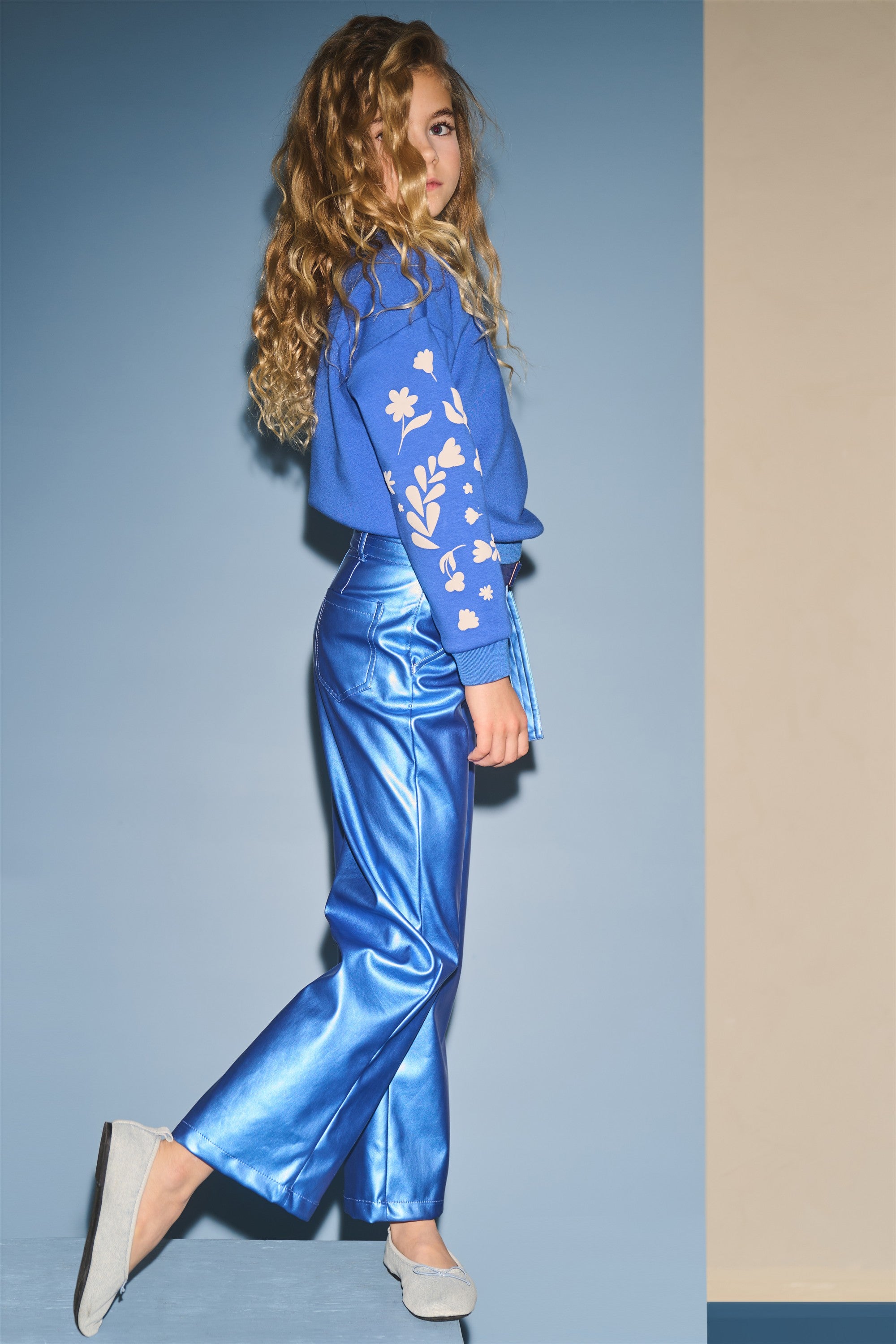 NoNo Simona Broek Blauw