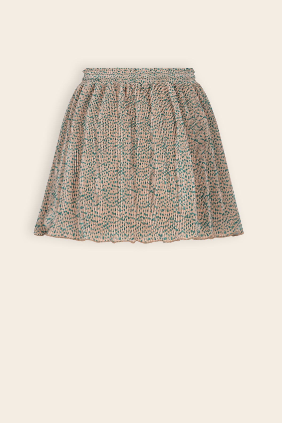 NoNo Nele Plissee Jersey Rok Zand