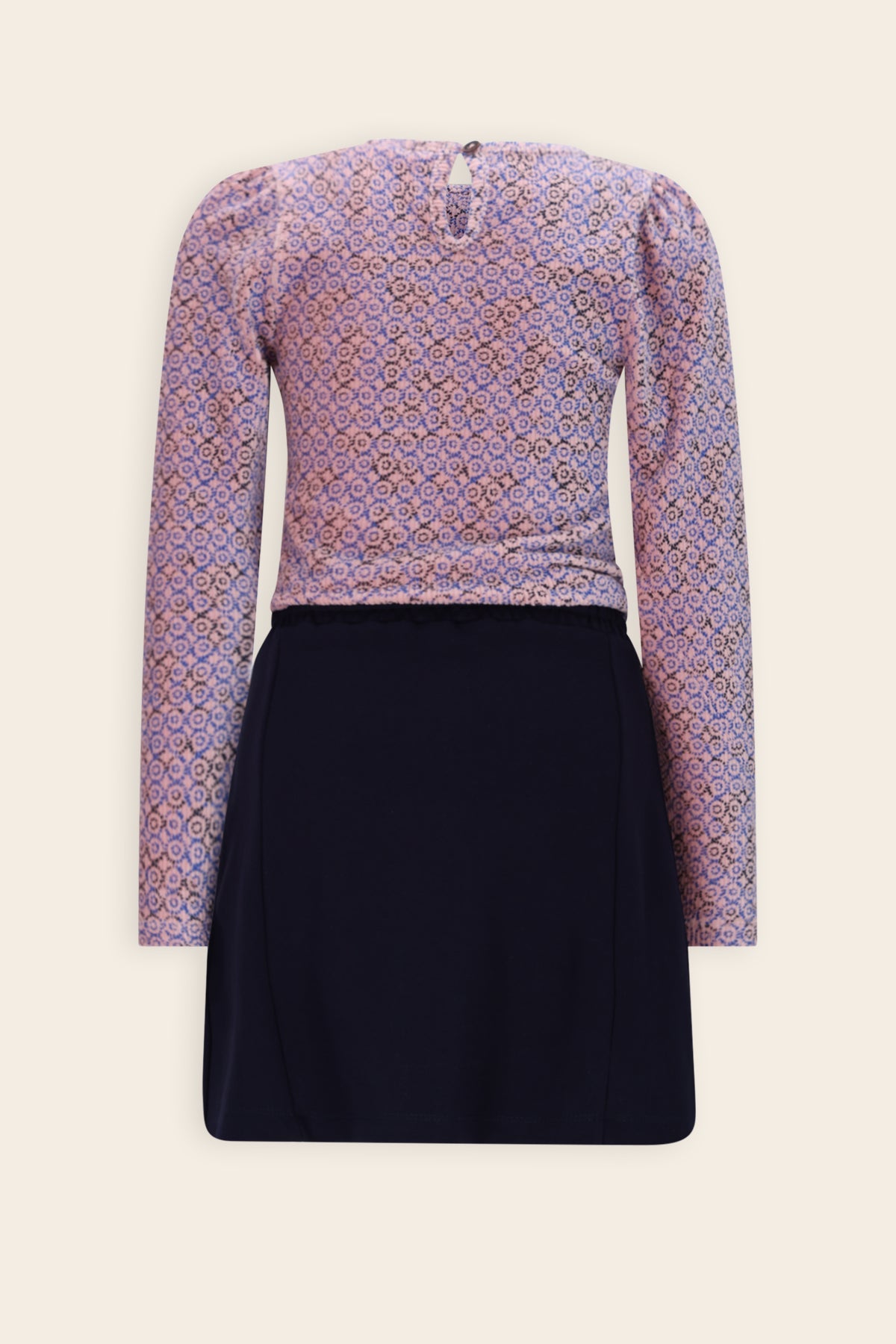 NoNo Mayal Jurk Blauw