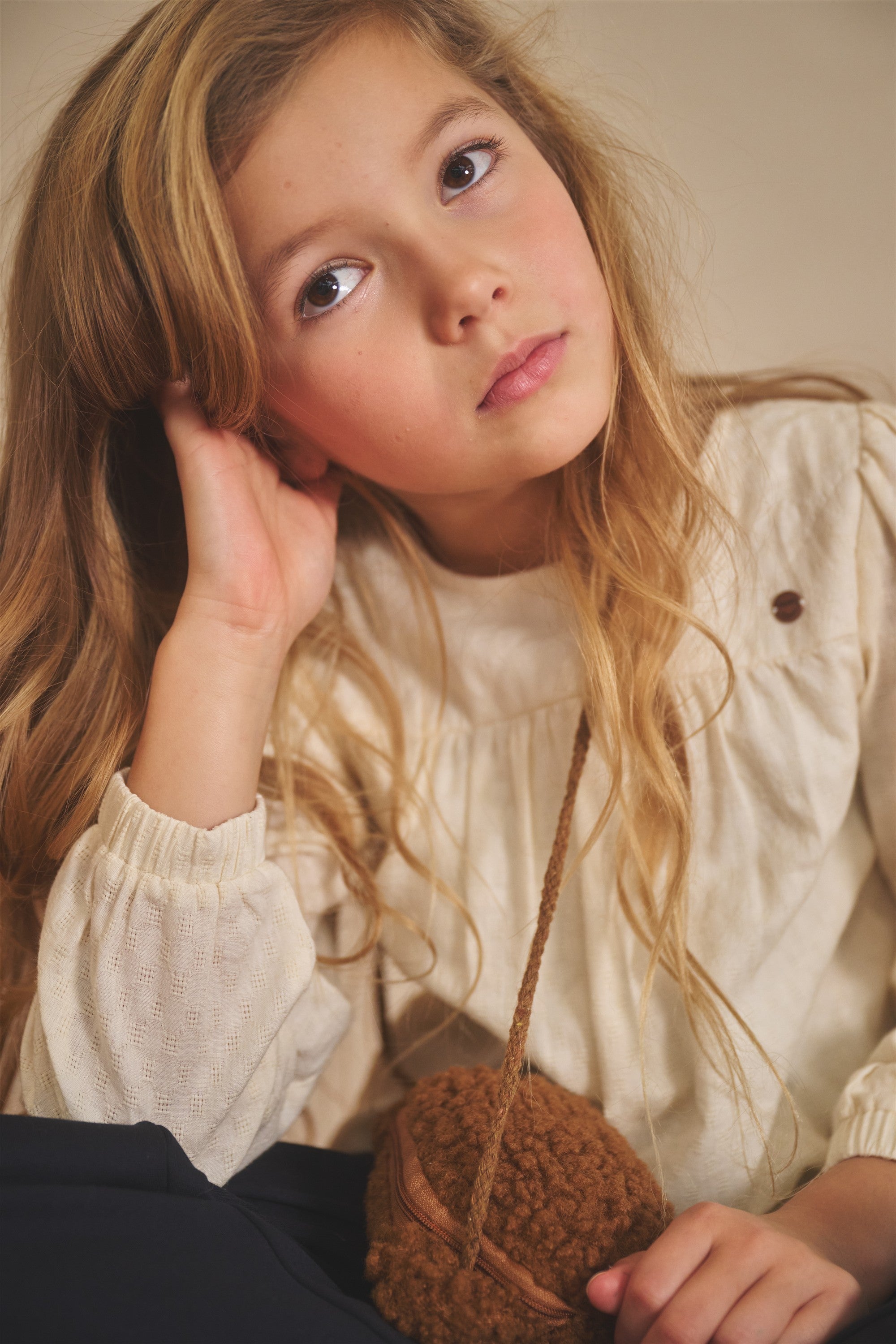 NoNo Tirzy Poplin Blouse Ivoor