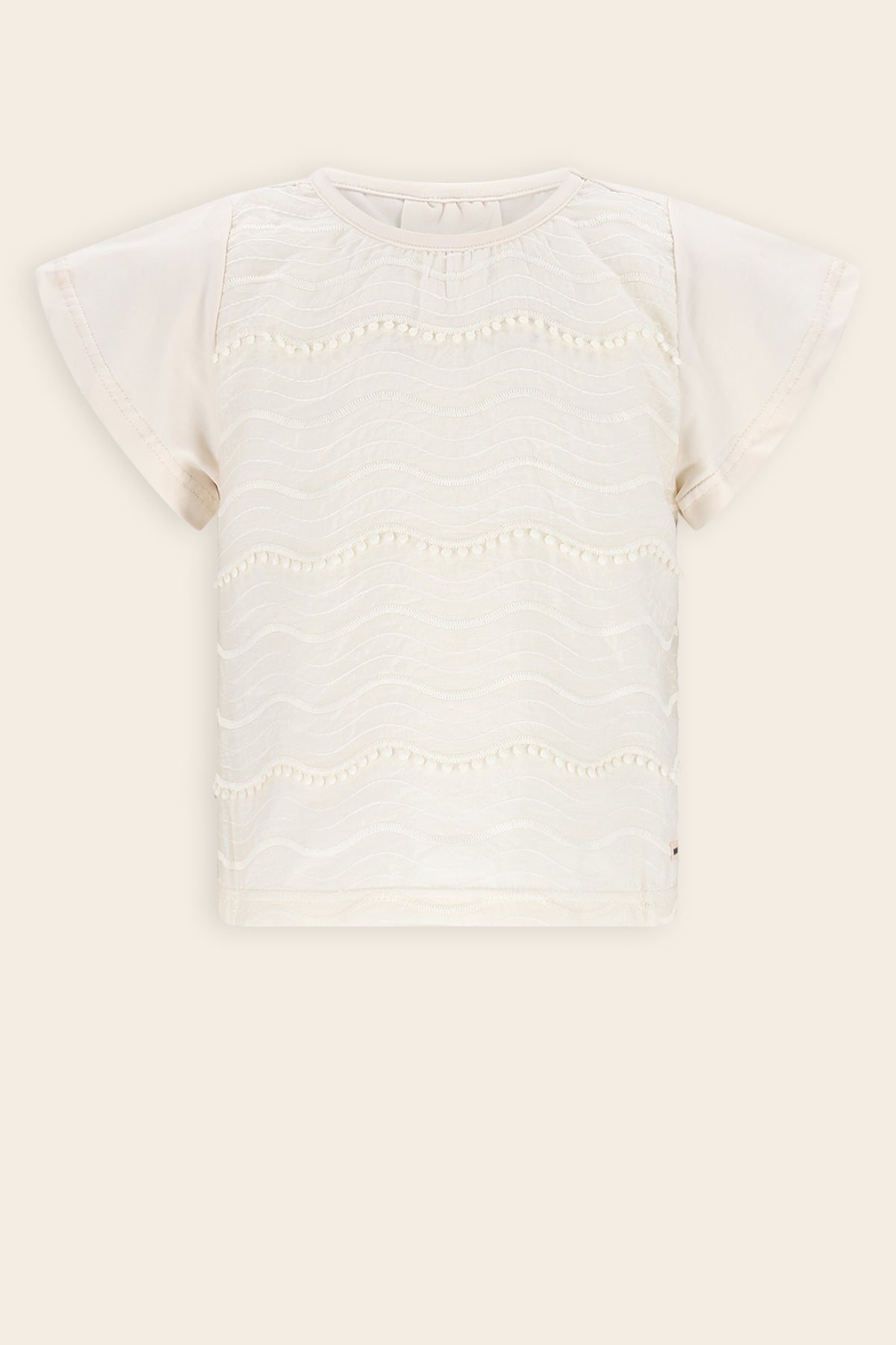 NoNo Tobi Blouse Tshirt Ivoor