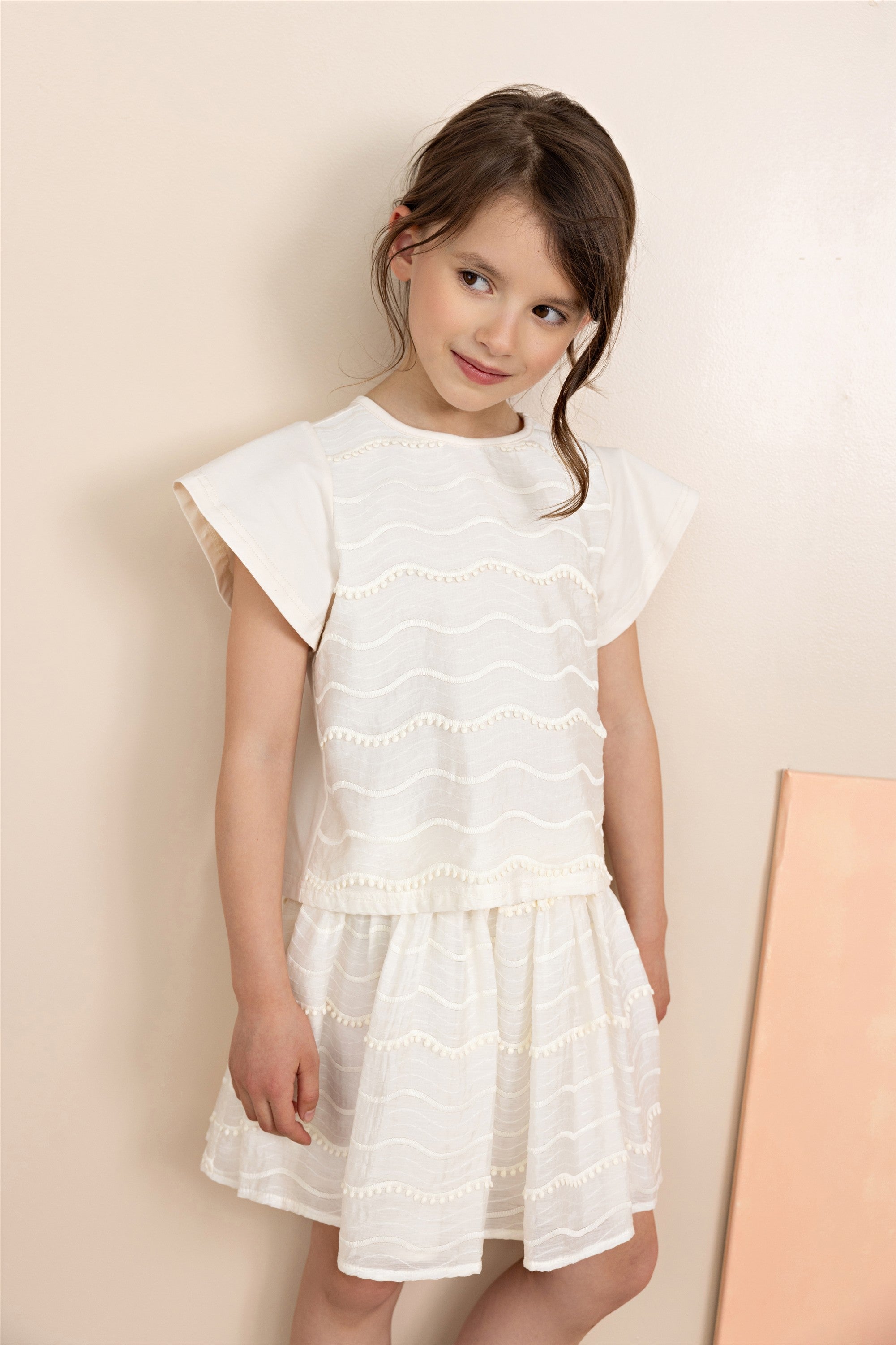 NoNo Tobi Blouse Tshirt Ivoor