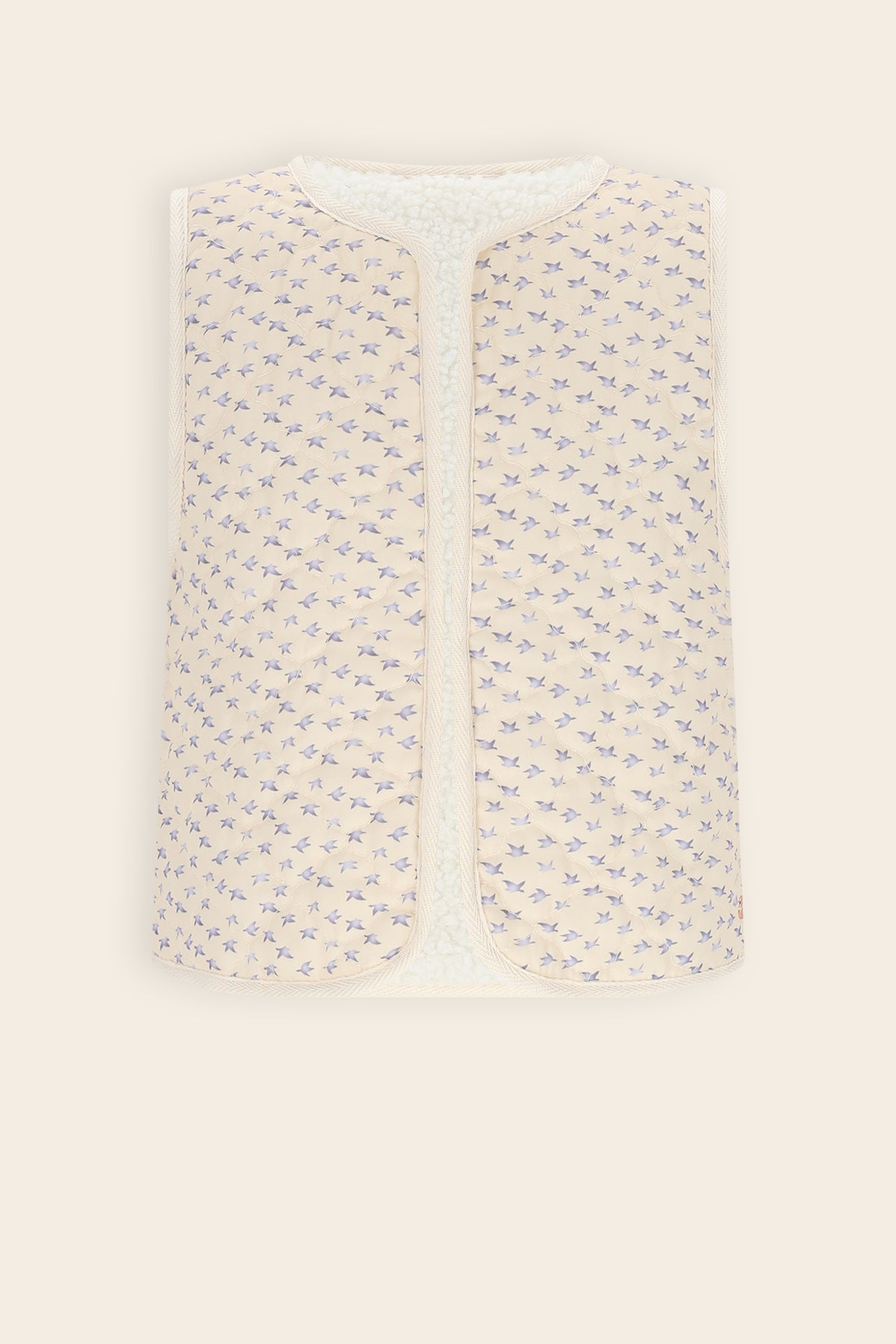 NoNo Katya Omkeerbaar Gilet Ivoor