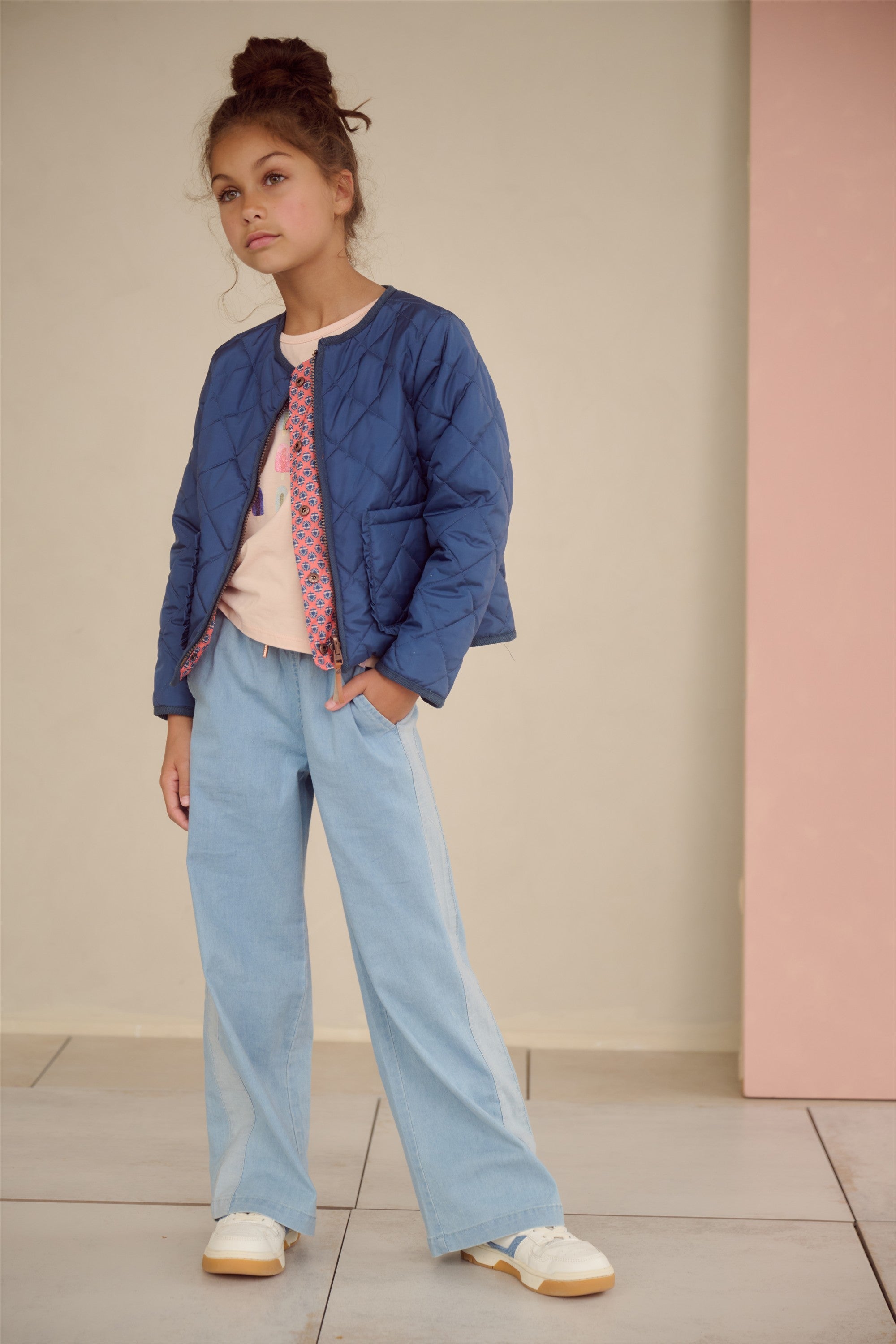 NoNo Diaz Omkeerbaar Jasje Blauw