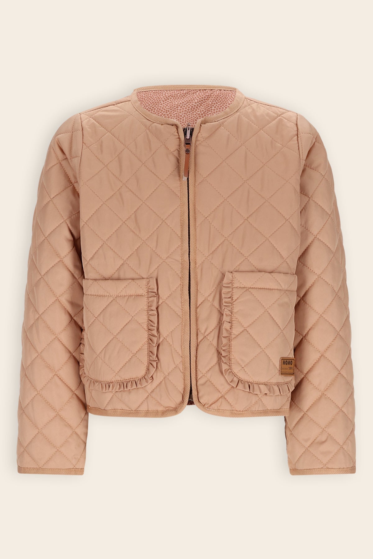 NoNo Diaz Omkeerbaar Jasje Bruin