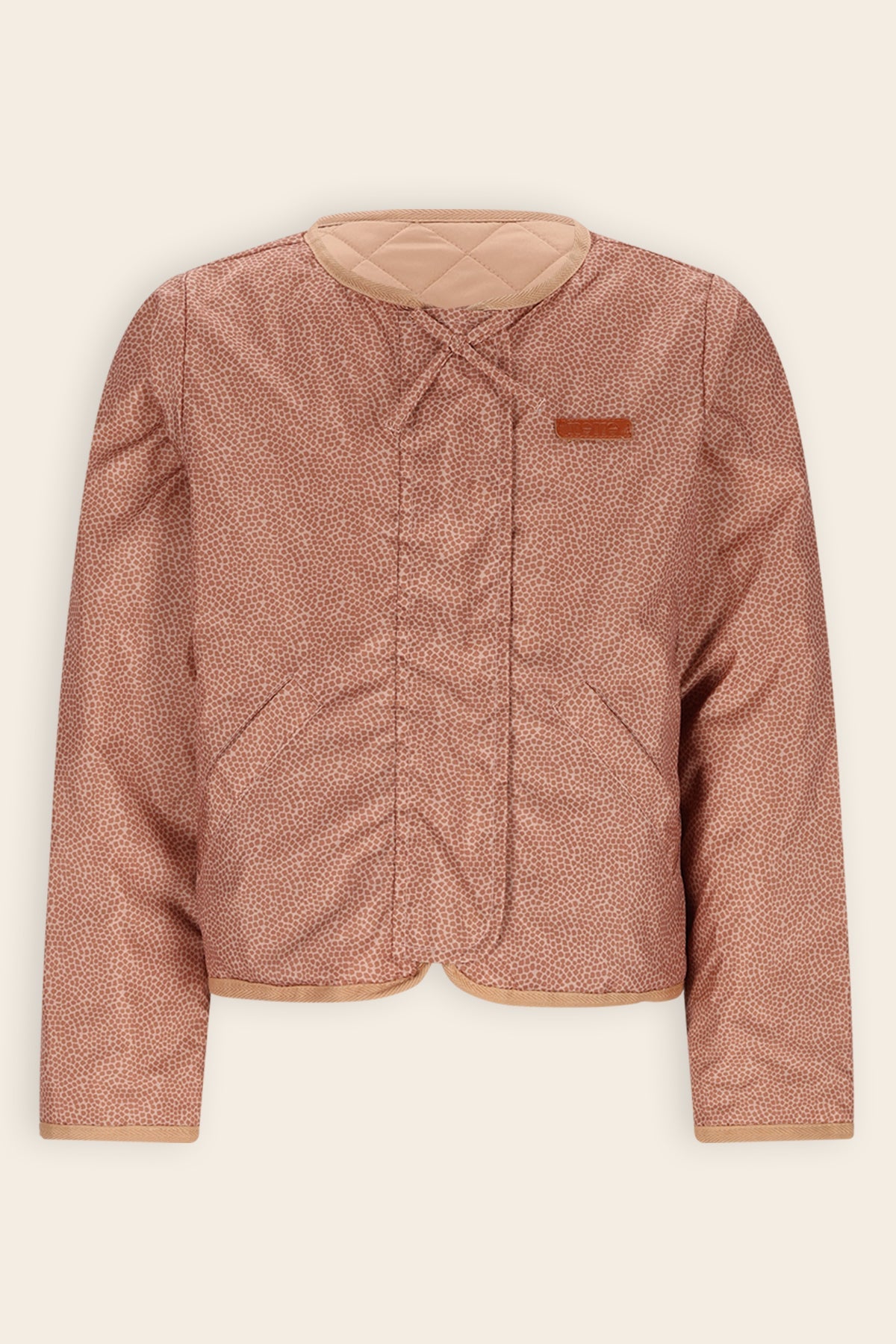 NoNo Diaz Omkeerbaar Jasje Bruin