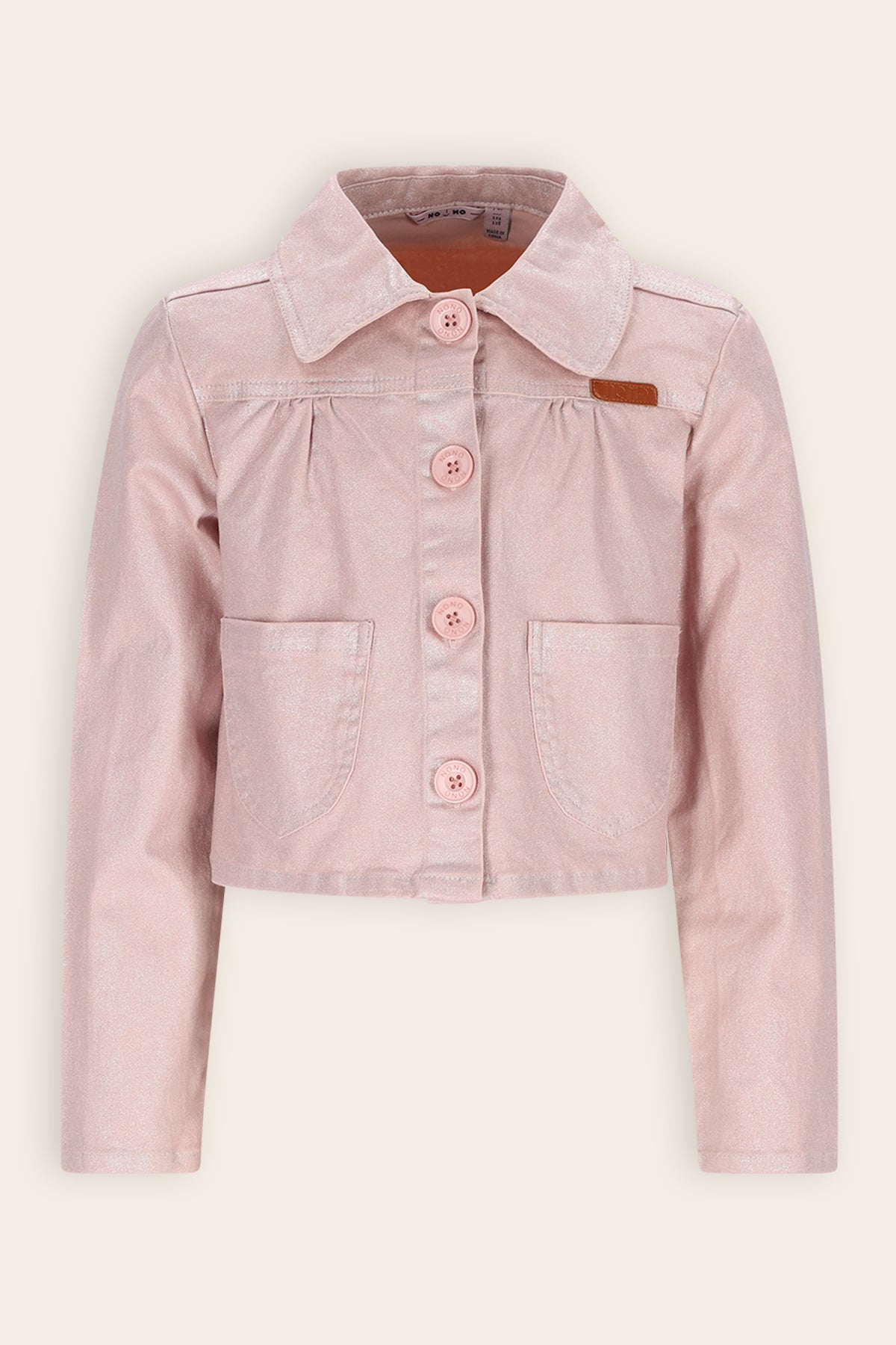 NoNo Daisy Twill Jasje Zacht Roze