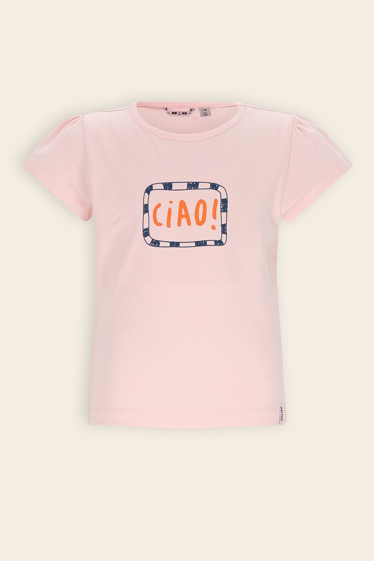 NoNo Kiss CIAO T-shirt Zacht Roze