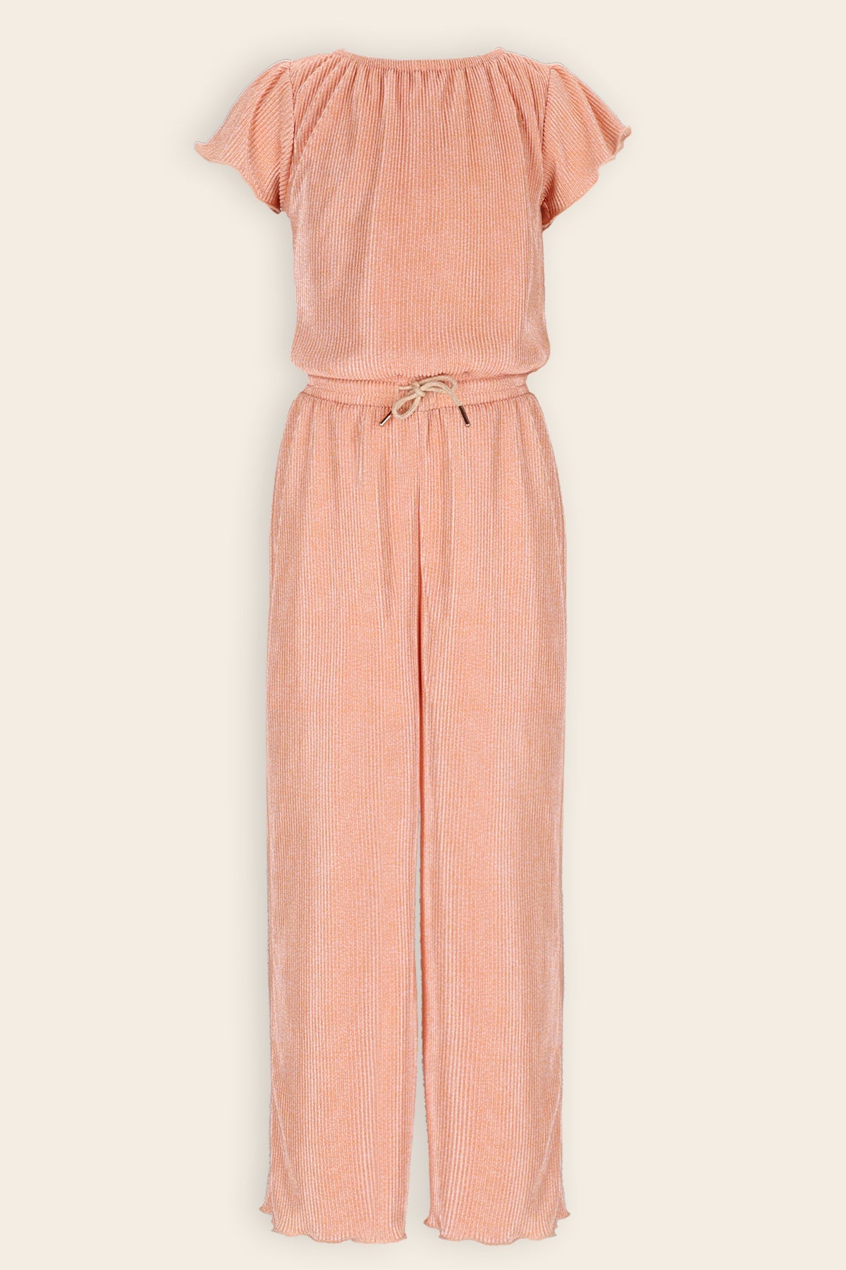 NoNo Sebe Plissee Jumpsuit Zacht Roze